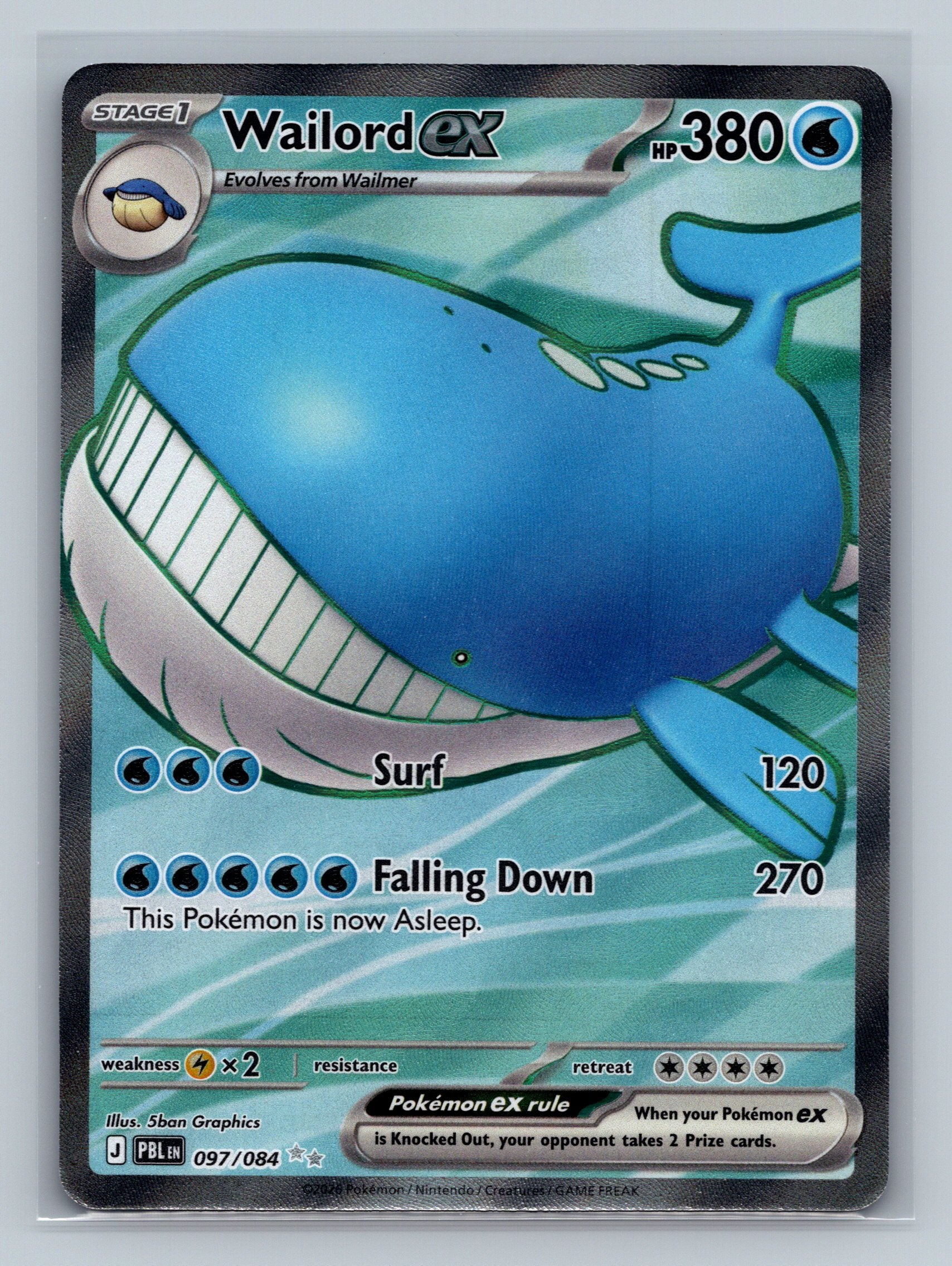 Wailord ex - 097/084