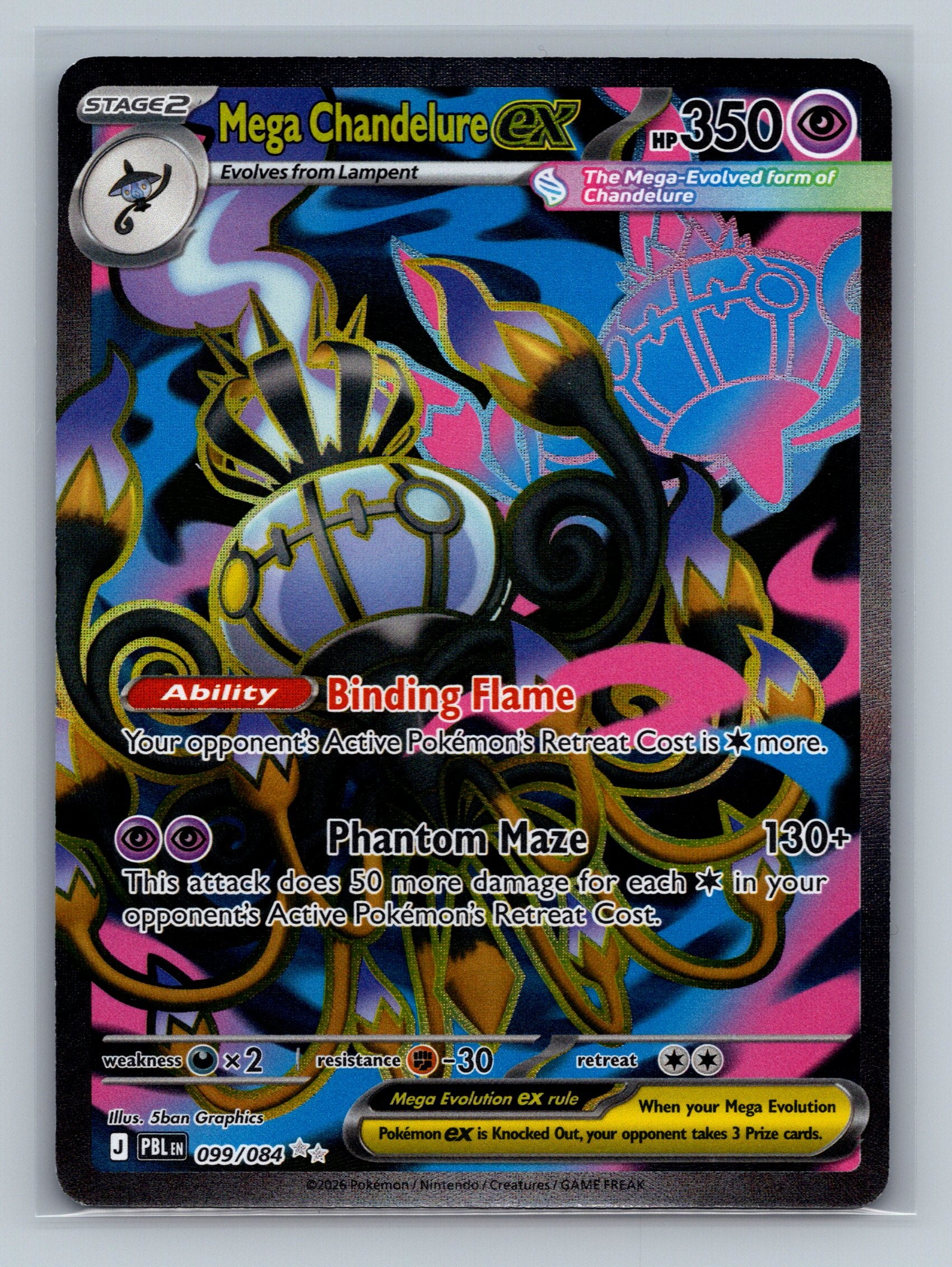 Mega Chandelure ex - 099/084