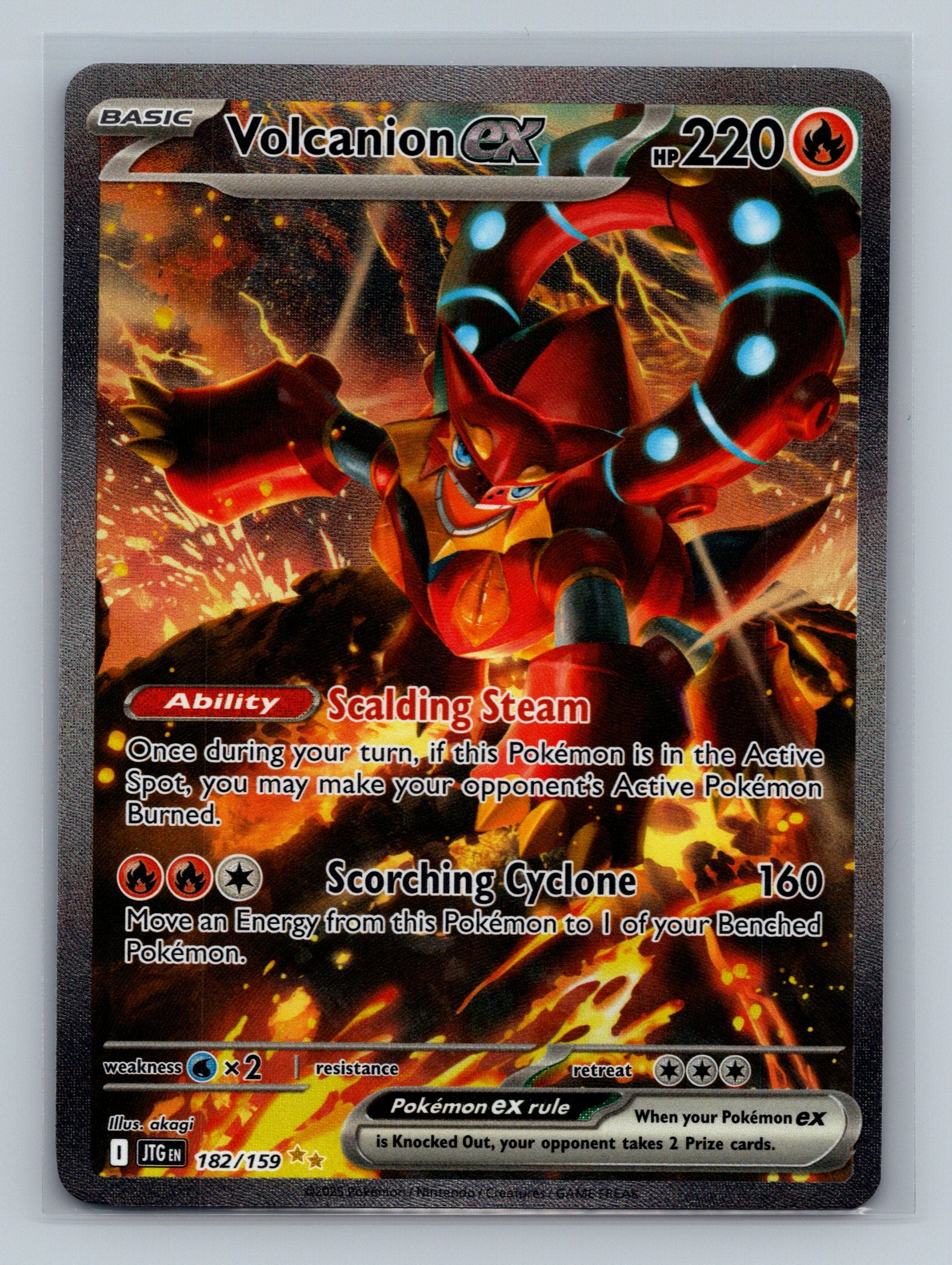 Volcanion ex - 182/159
