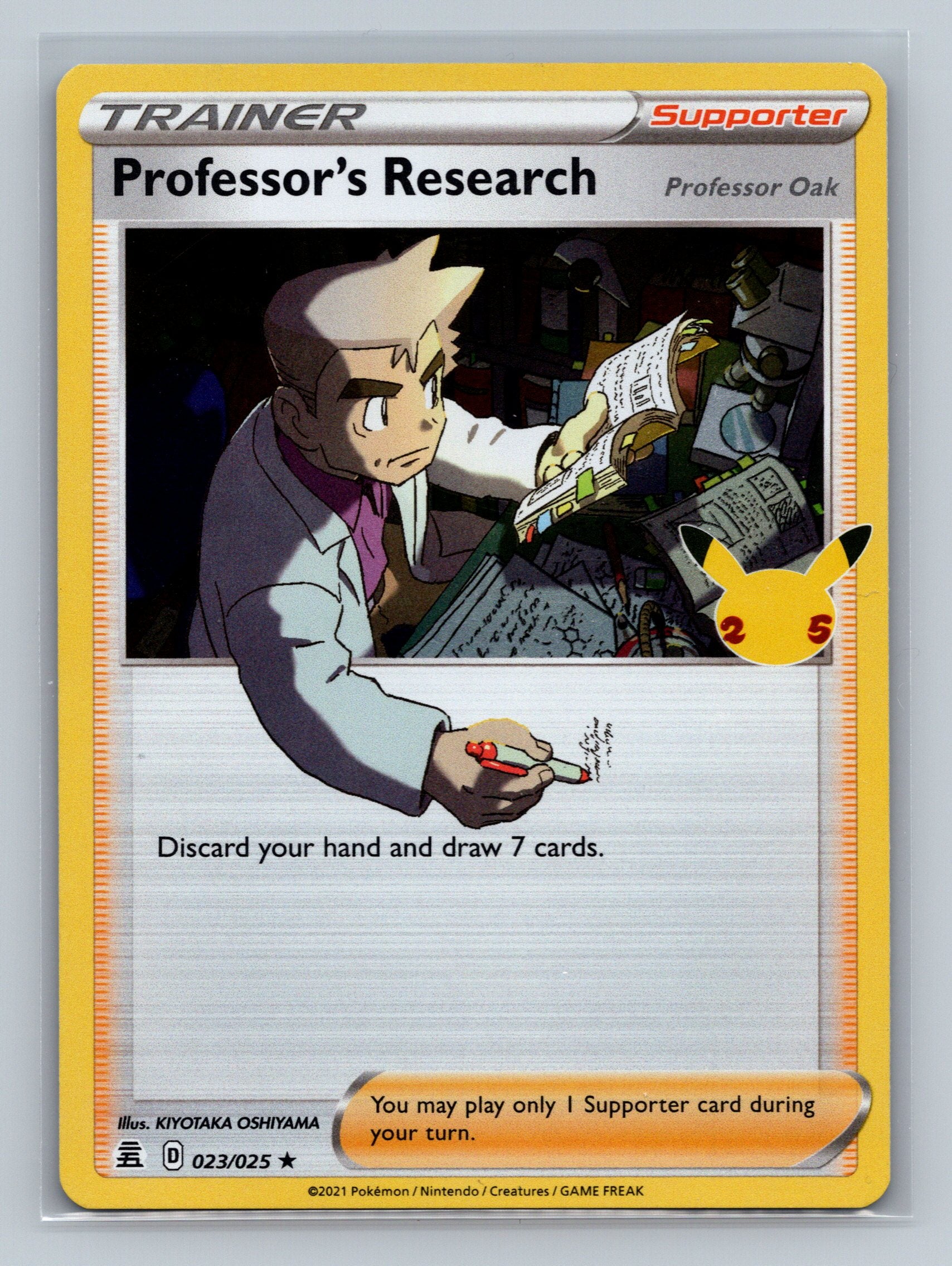 Professor's Research [Professor Oak]