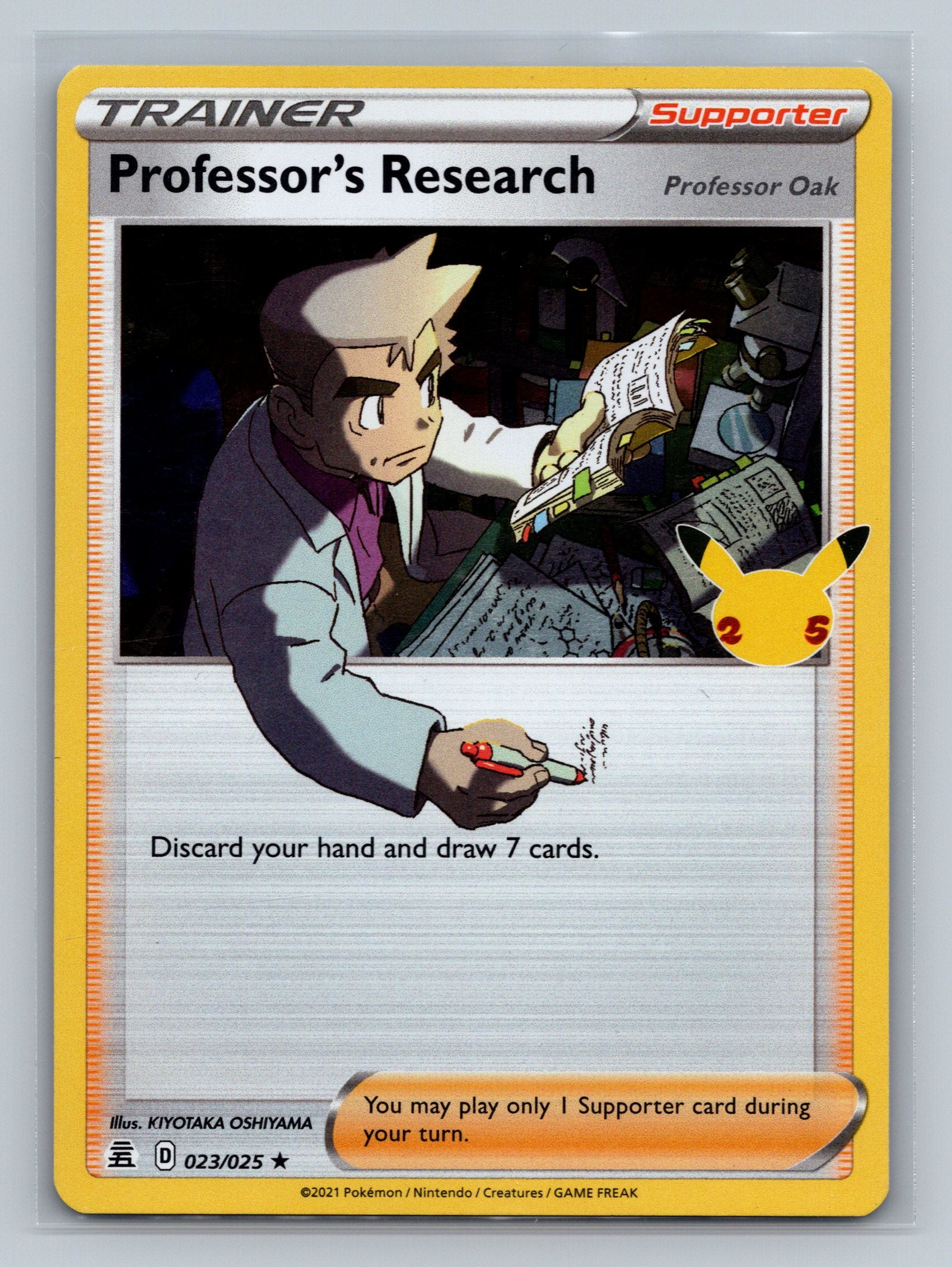 Professor's Research [Professor Oak]