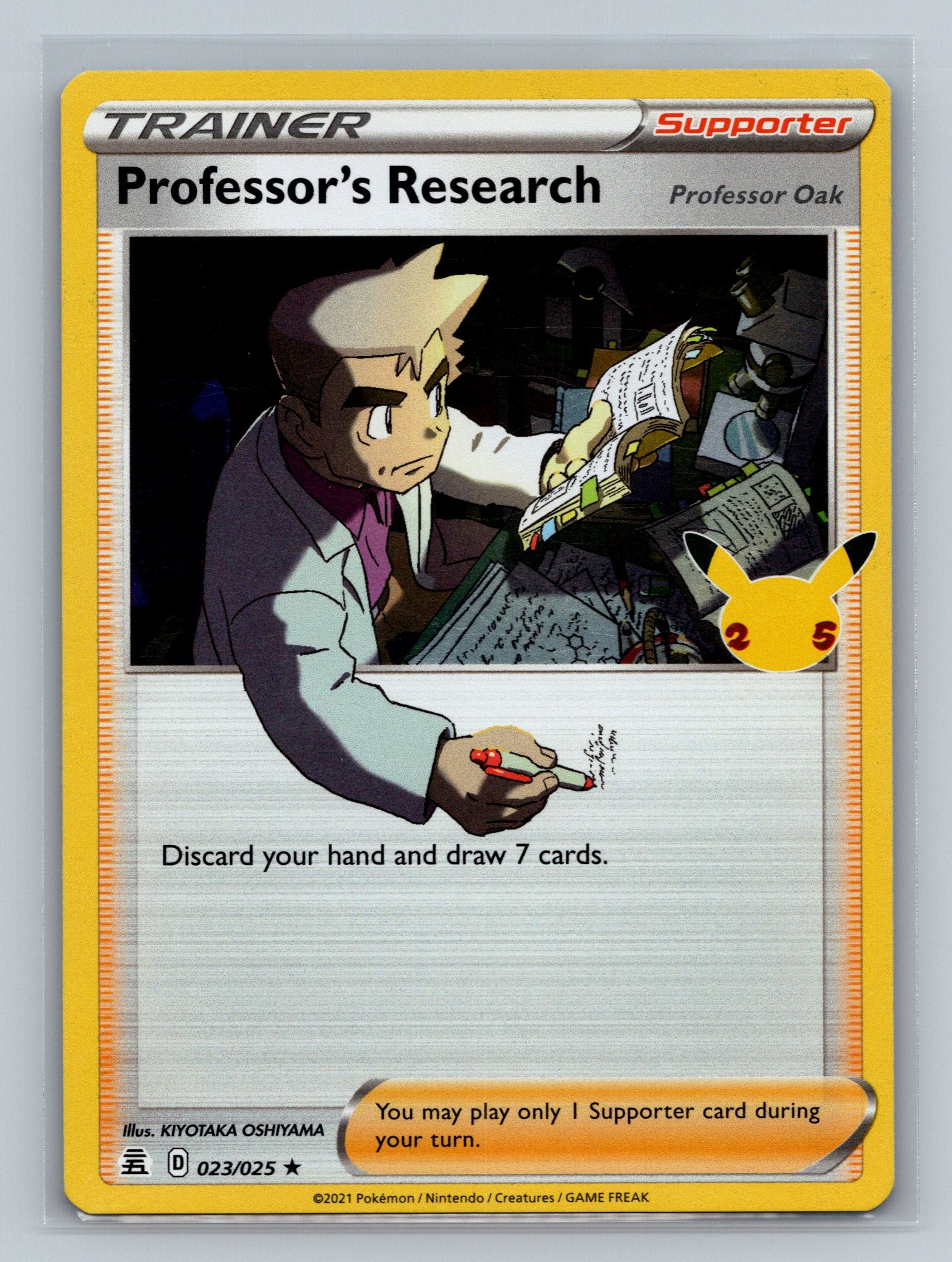 Professor's Research [Professor Oak]