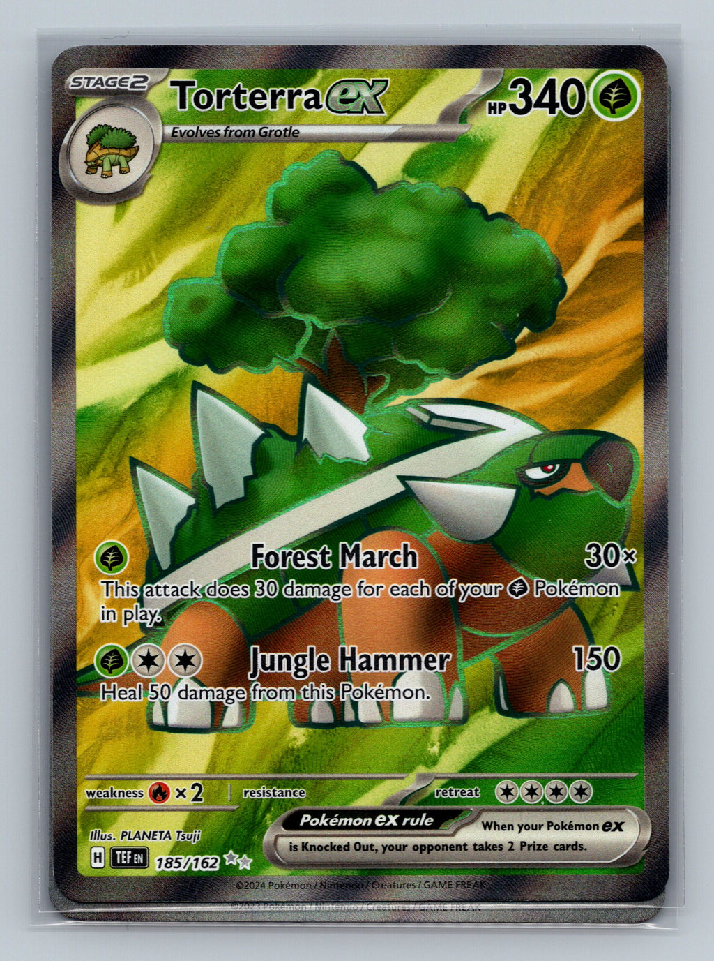 Torterra ex - 185/162