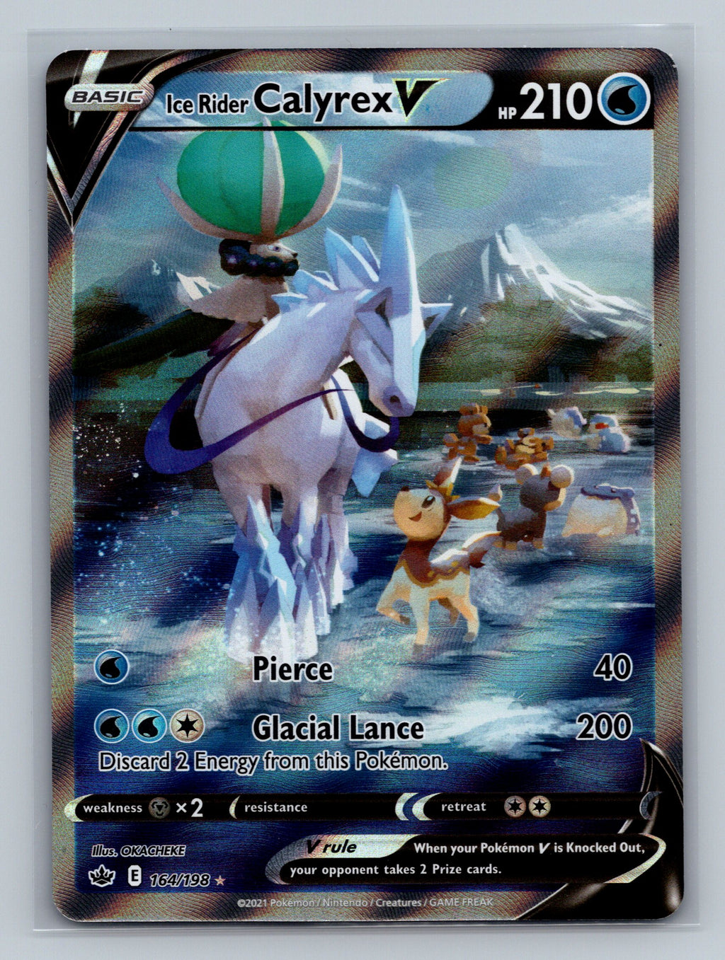 Ice Rider Calyrex V (Alternate Full Art)