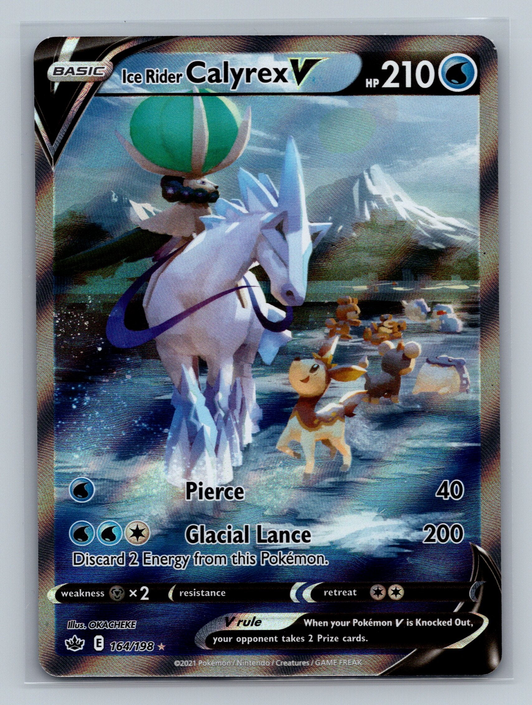 Ice Rider Calyrex V (Alternate Full Art)