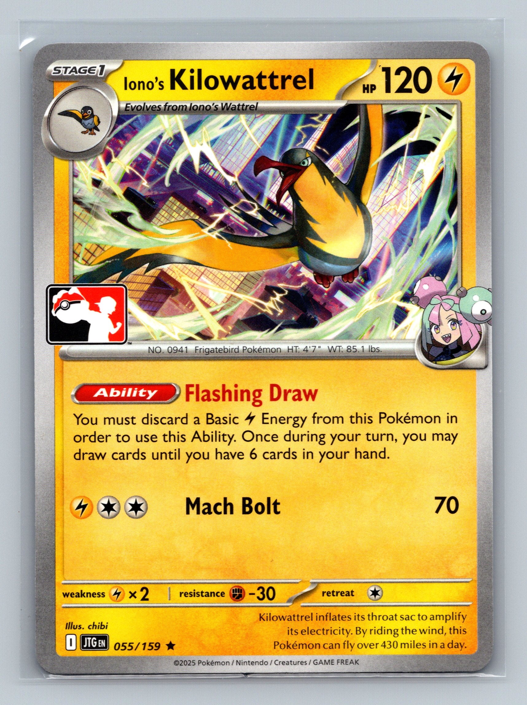 Iono's Kilowattrel - 055/159