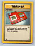 Pokedex 087/102 BS Pokemon Card English Normal Lightly Played