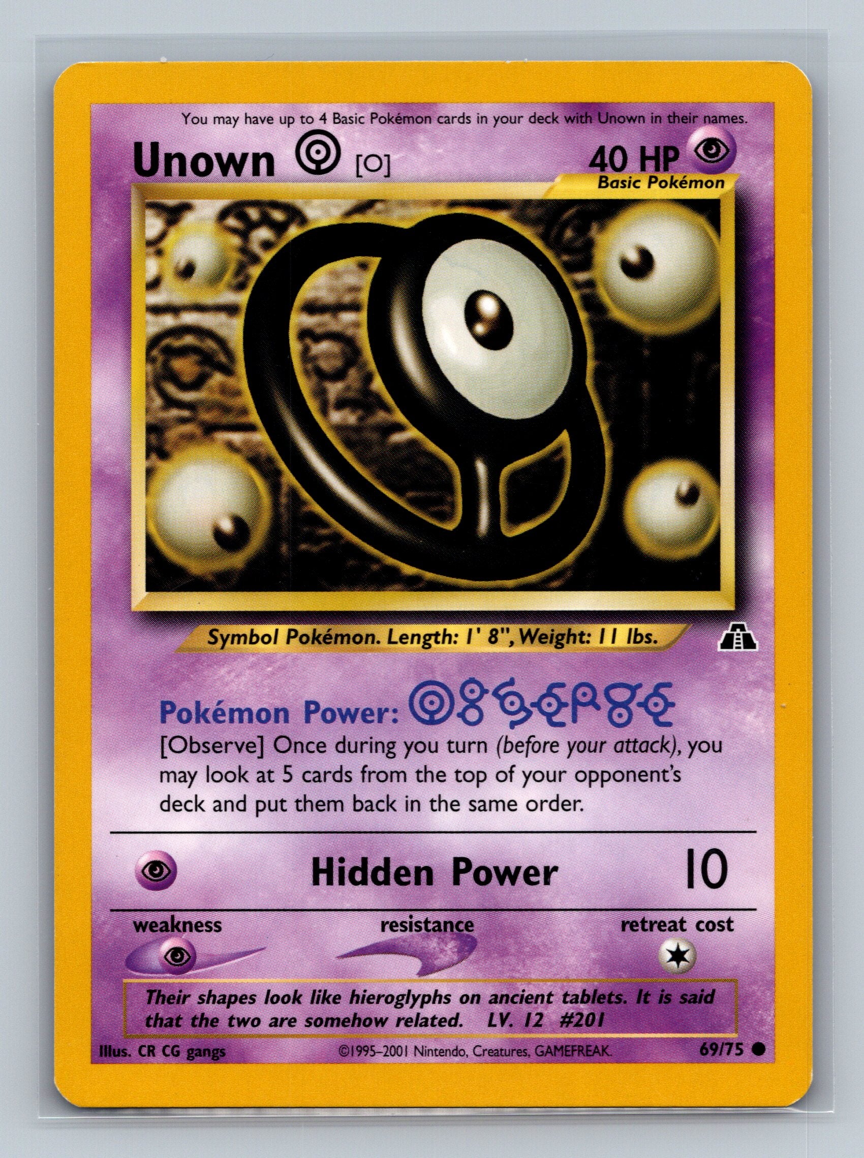 Unown [O]