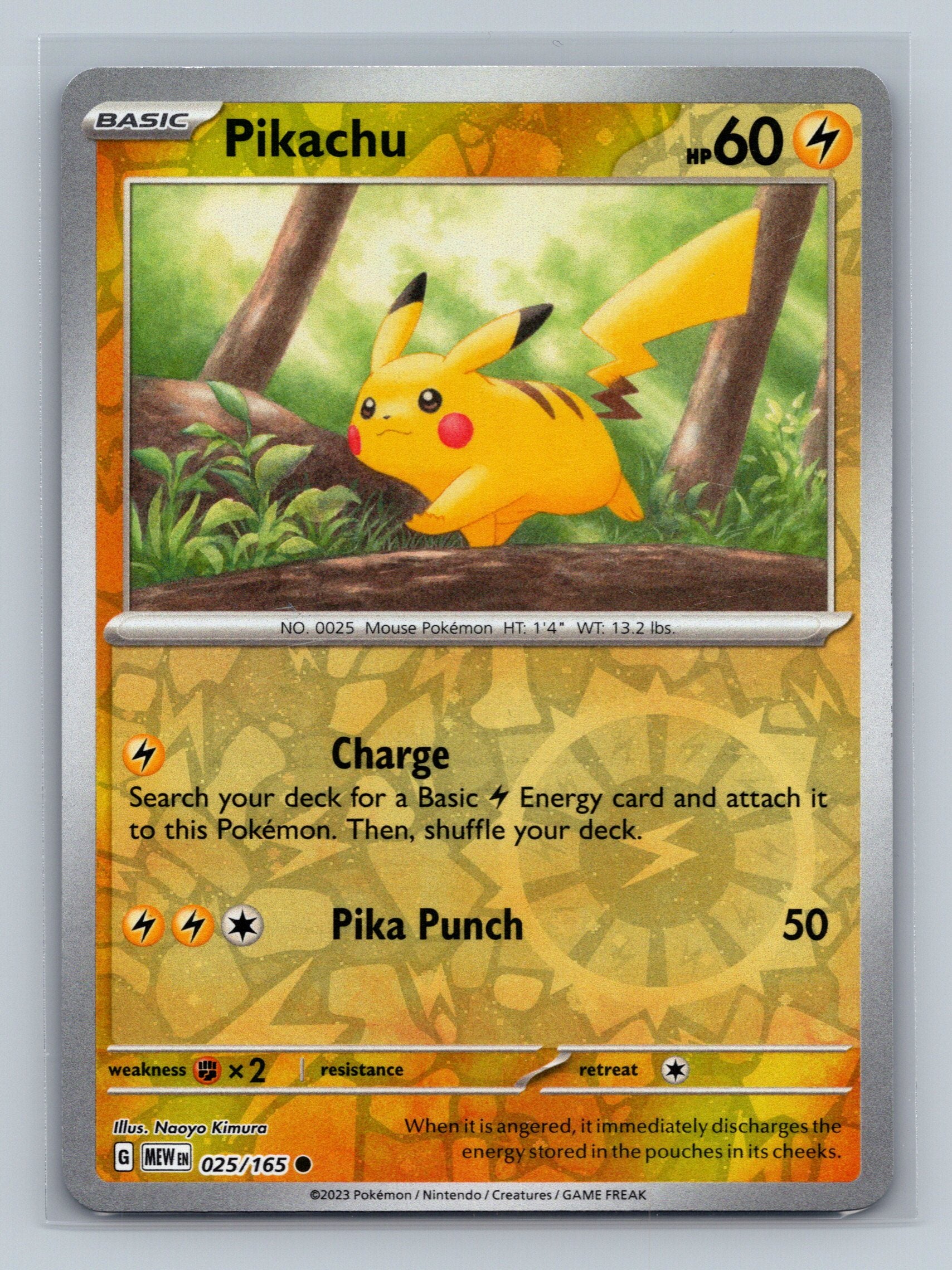 Pikachu - 025/165