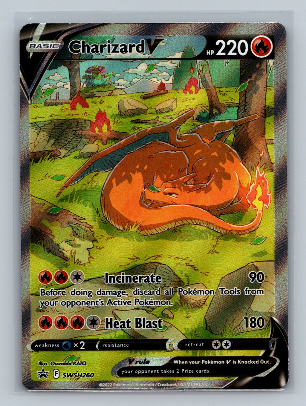 Charizard V - SWSH260