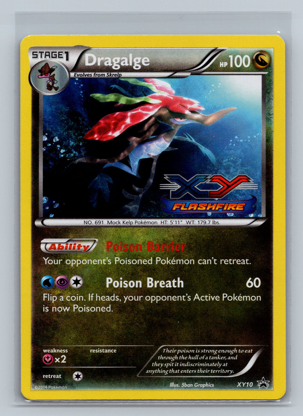 Dragalge - XY10 (Prerelease)