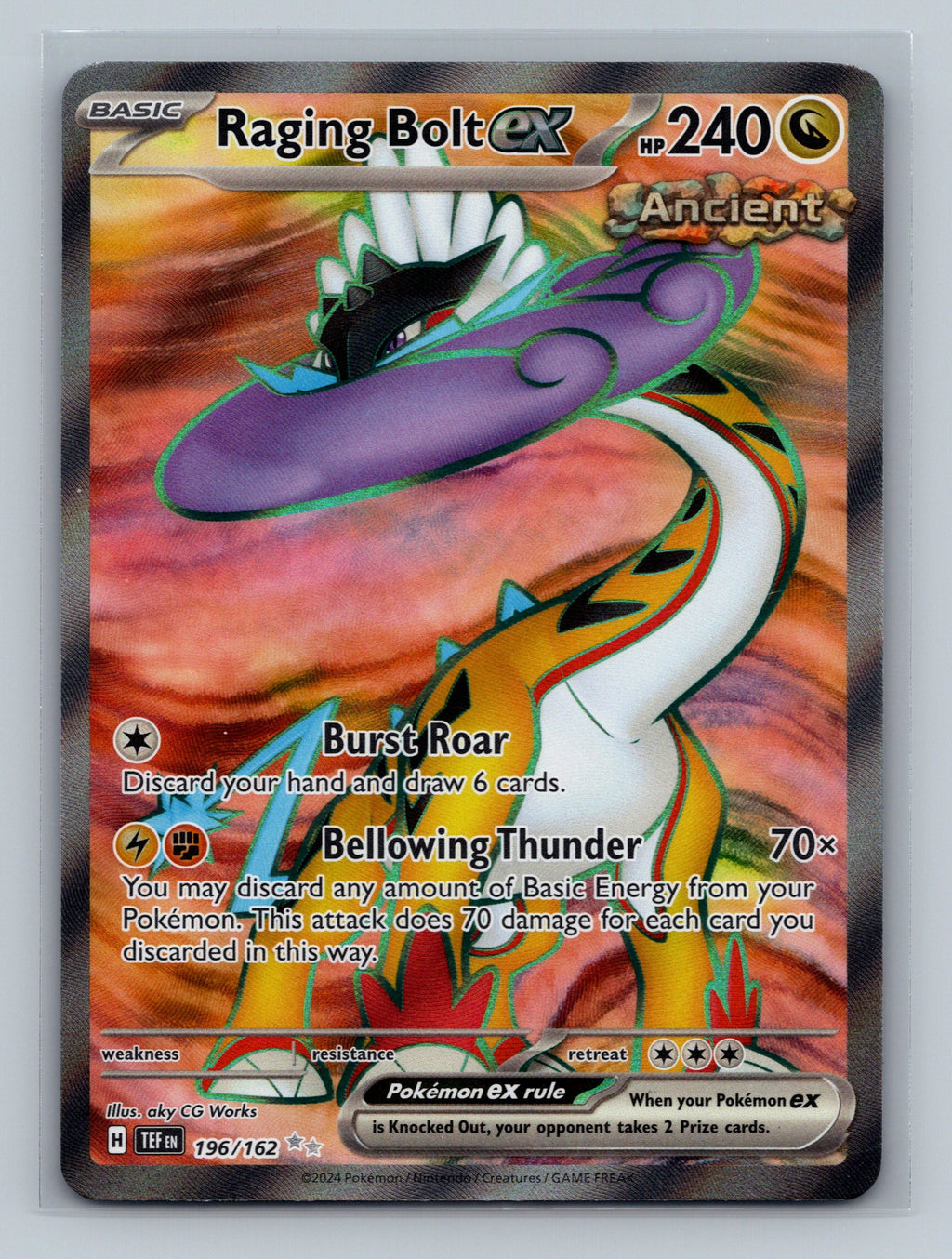 Raging Bolt ex - 196/162