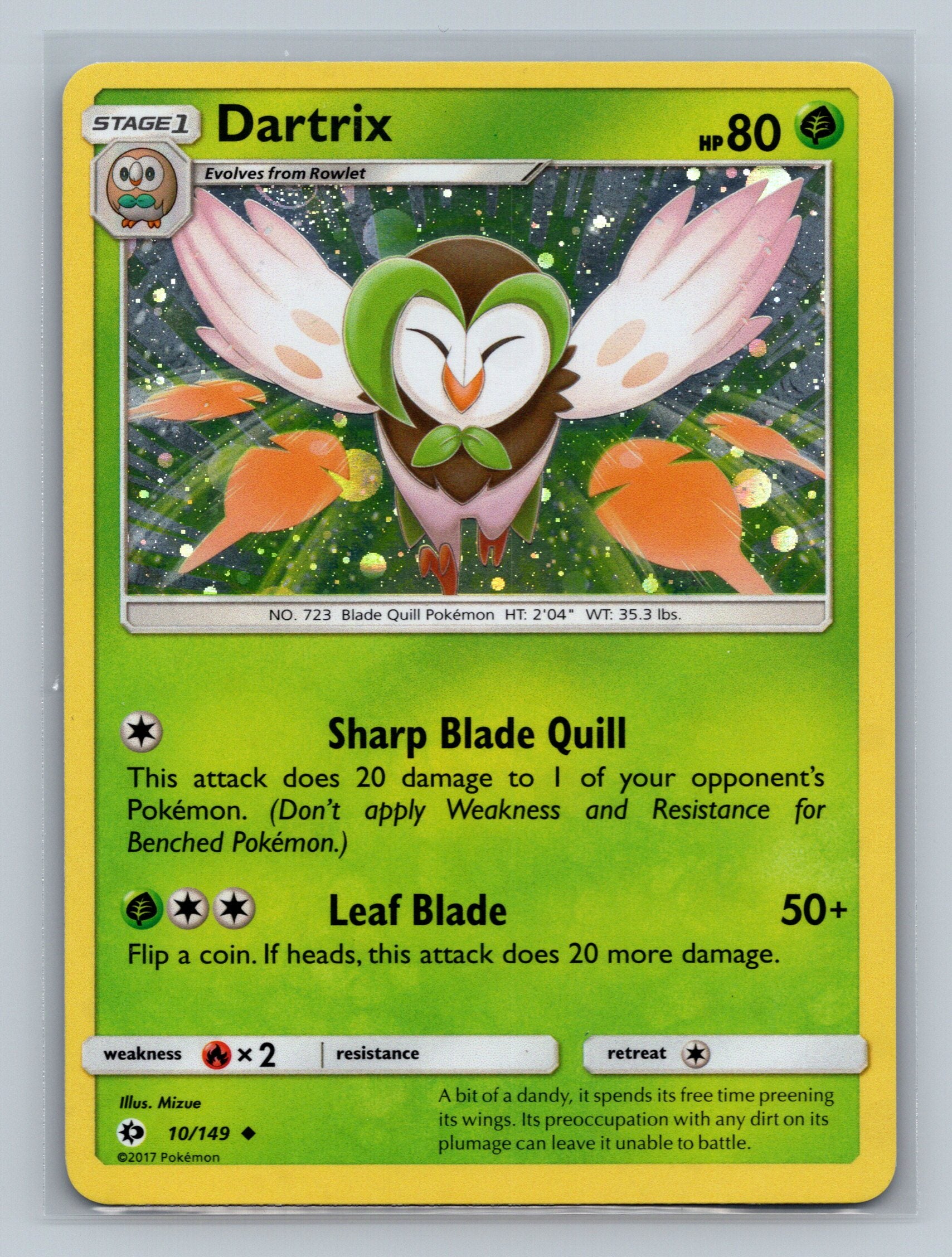 Dartrix - 10/149 (Cosmos Holo)