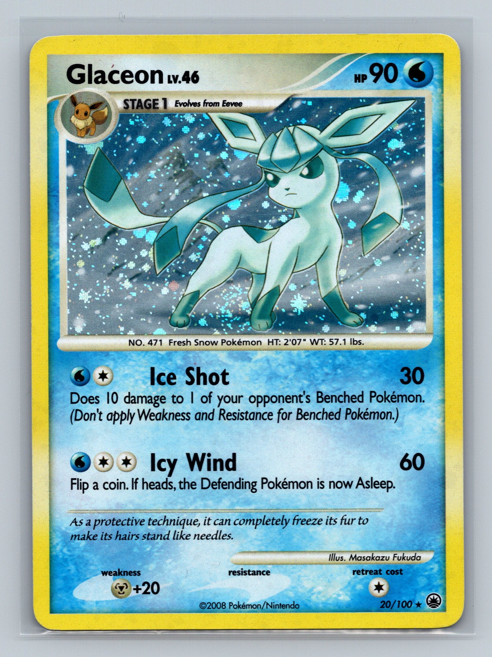 Glaceon - 20/100 (DP Majestic Dawn)