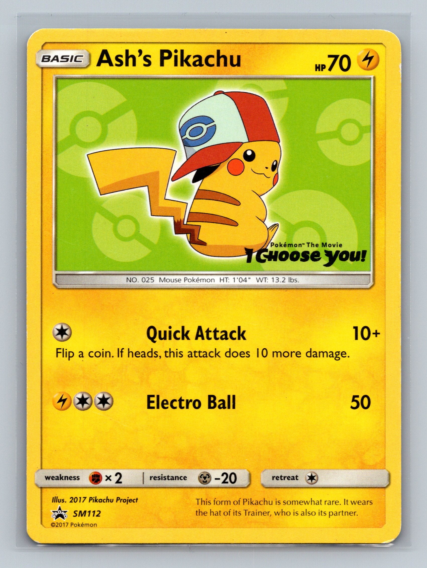 Ash's Pikachu - SM112