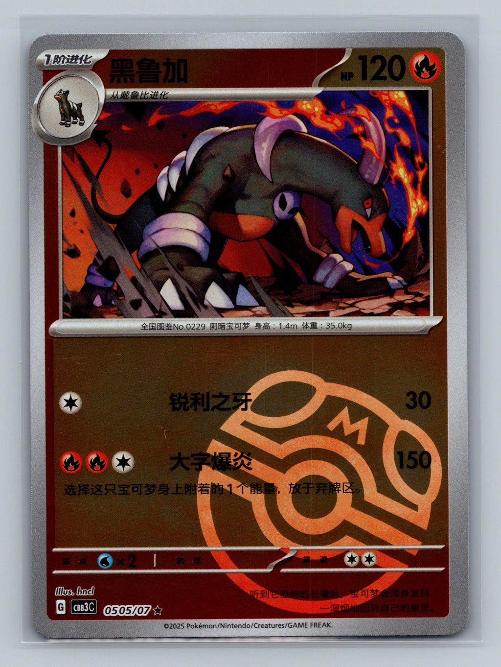Houndoom (Masterball) - 505
