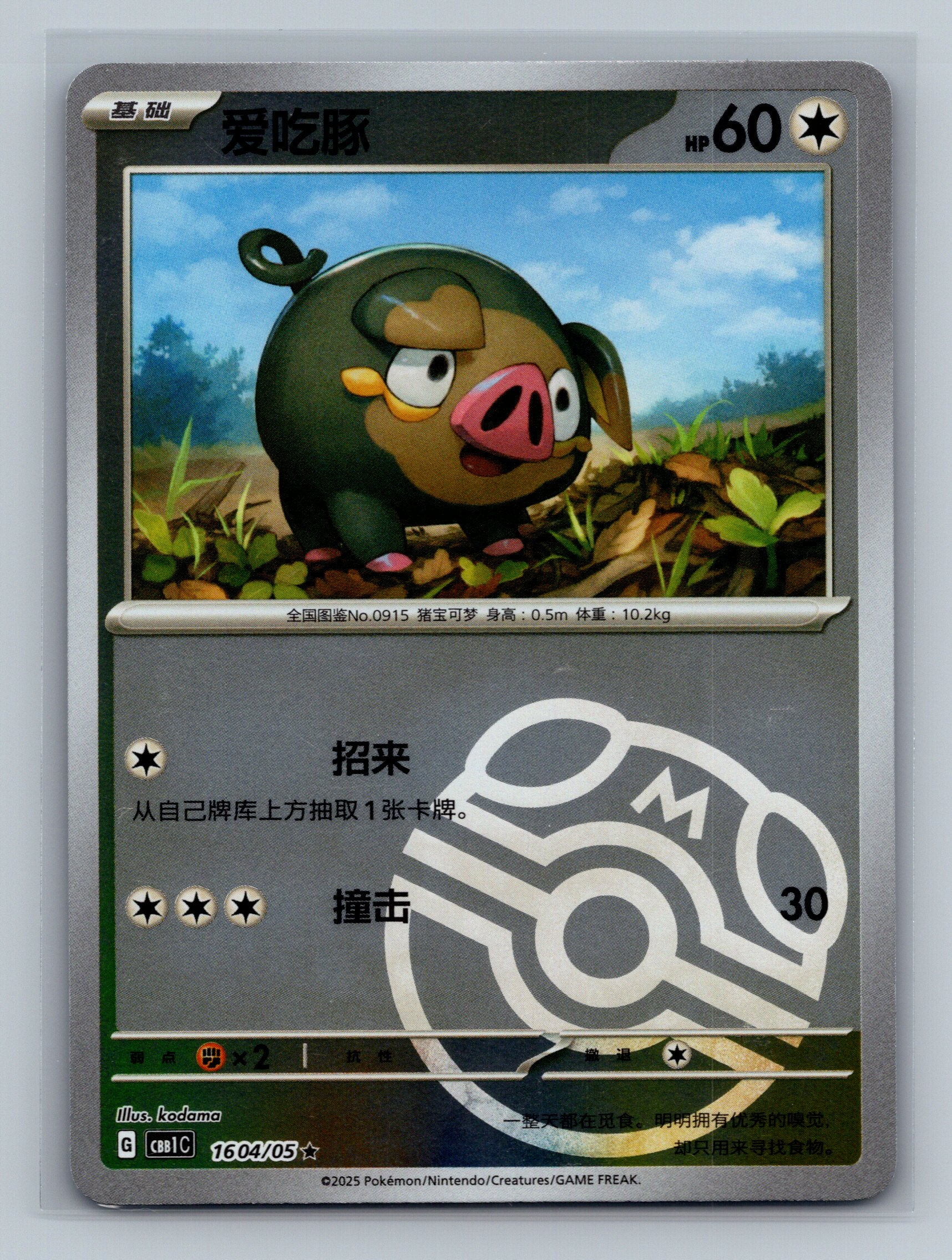 Lechonk (Masterball) - 1604