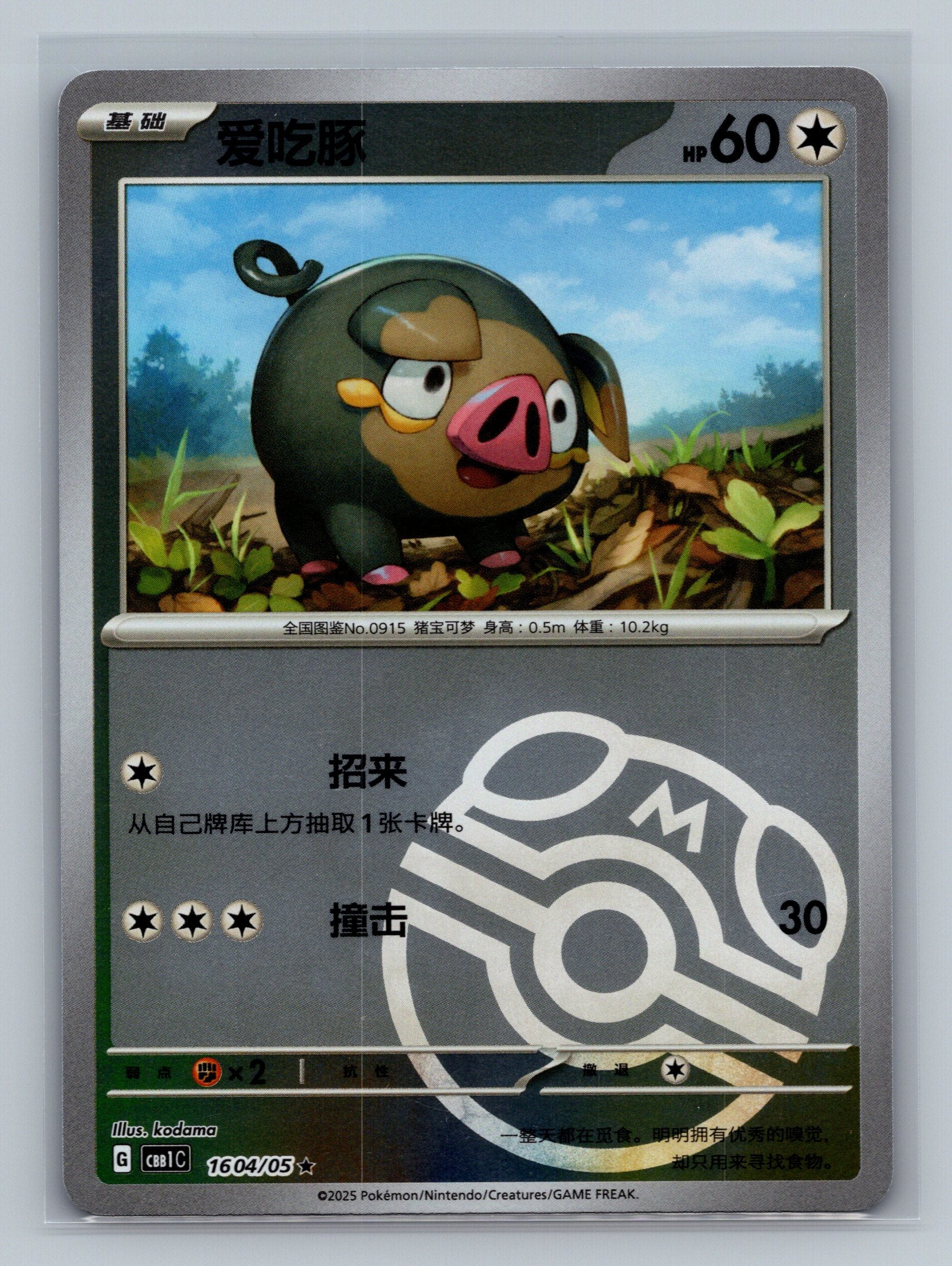 Lechonk (Masterball) - 1604