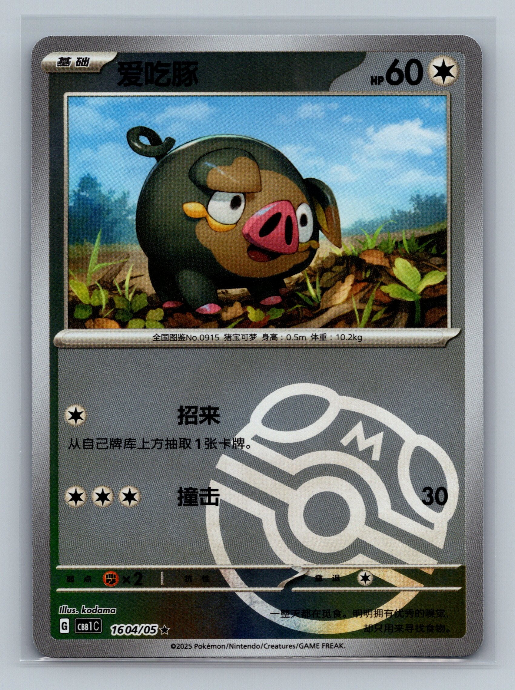 Lechonk (Masterball) - 1604
