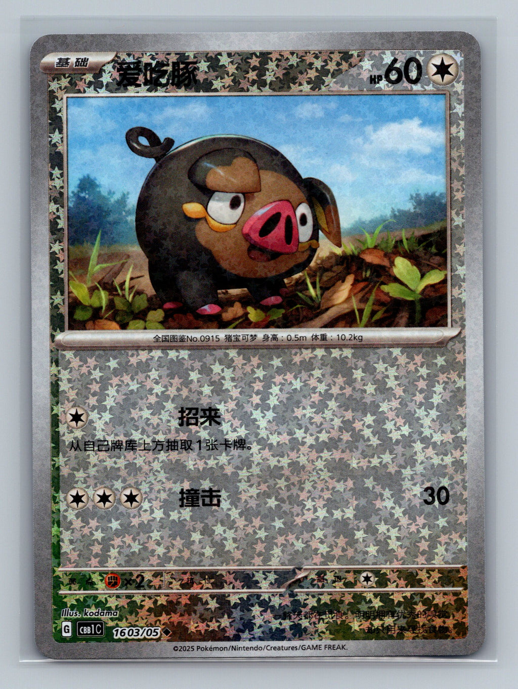Lechonk (Stars) - 1603