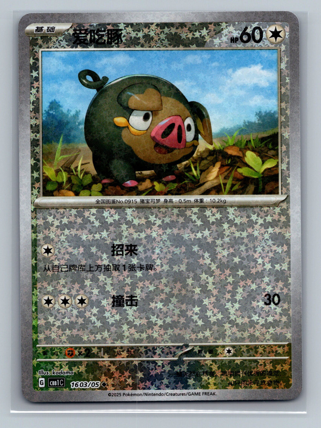 Lechonk (Stars) - 1603