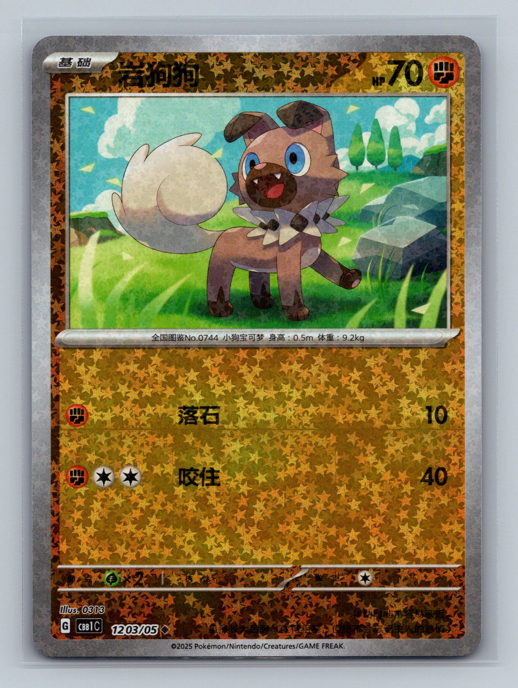 Rockruff (Stars) - 1203