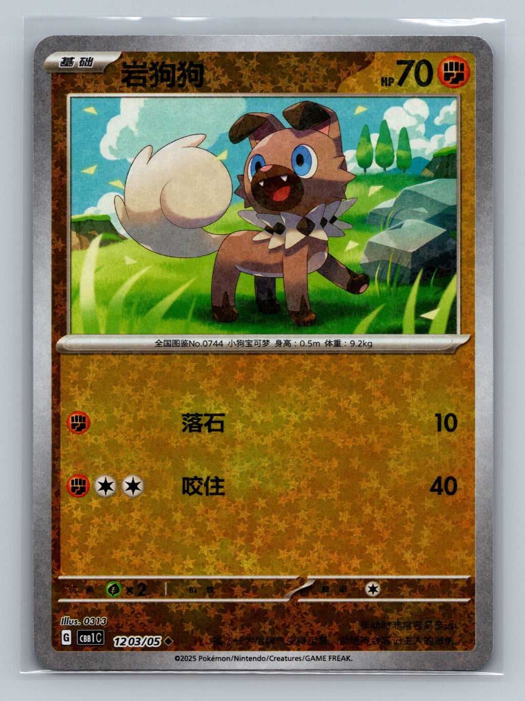 Rockruff (Stars) - 1203