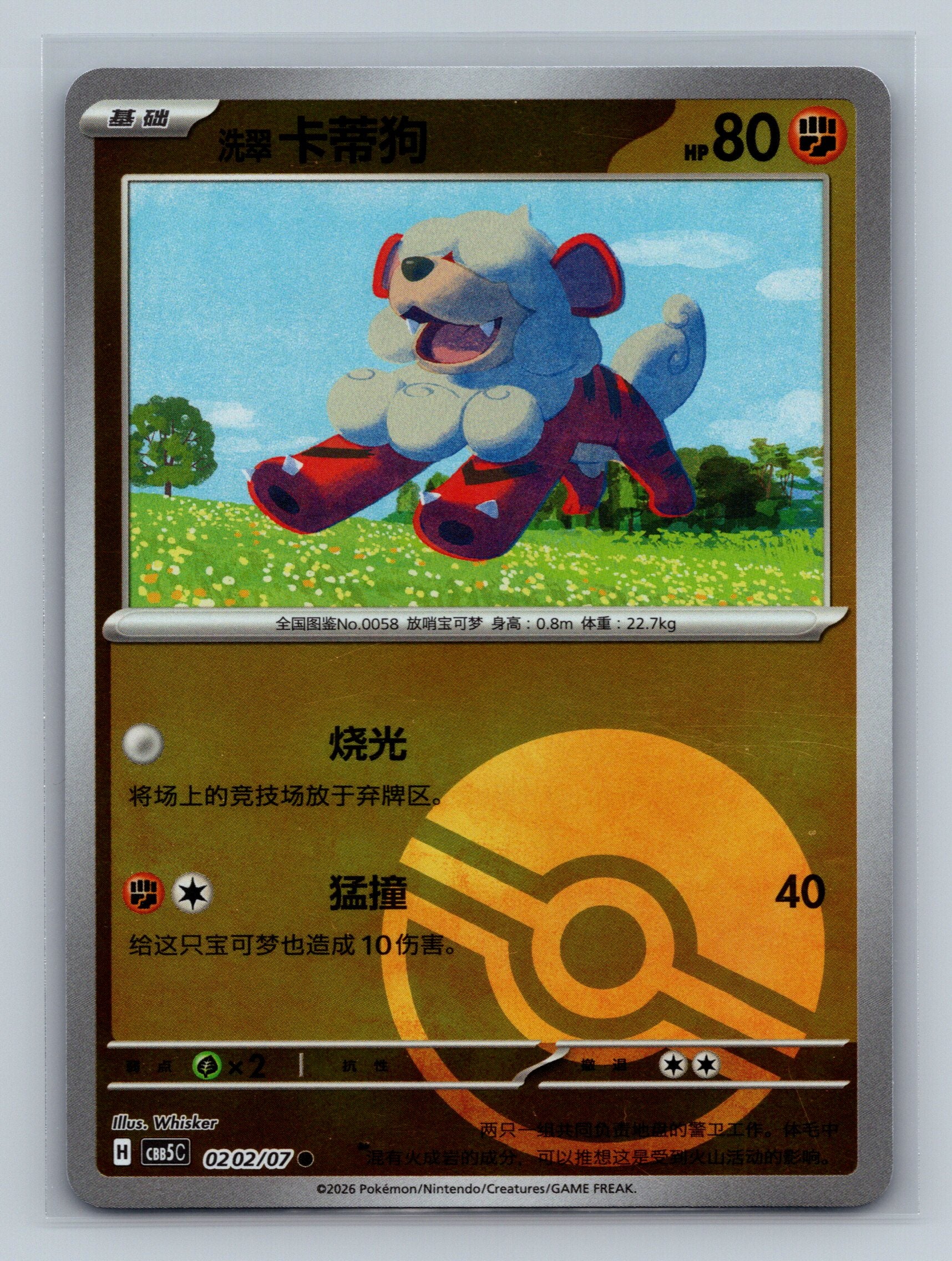 Hisuian Growlithe - 202