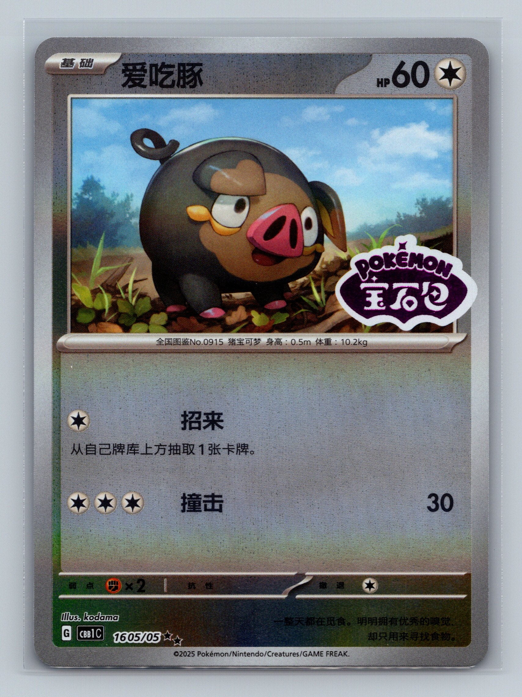 Lechonk (Stamped) - 1605