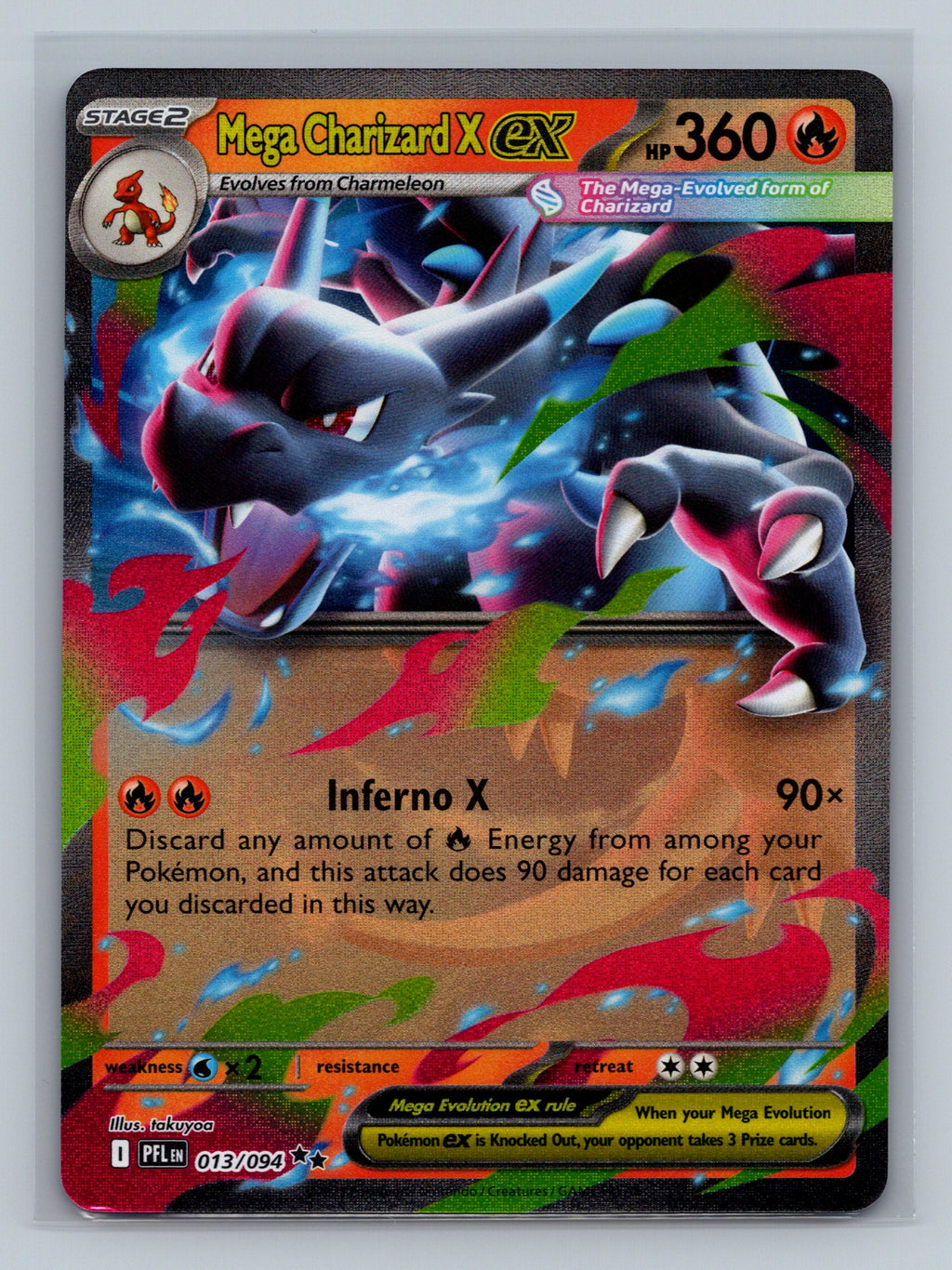 Mega Charizard X ex - 013/094