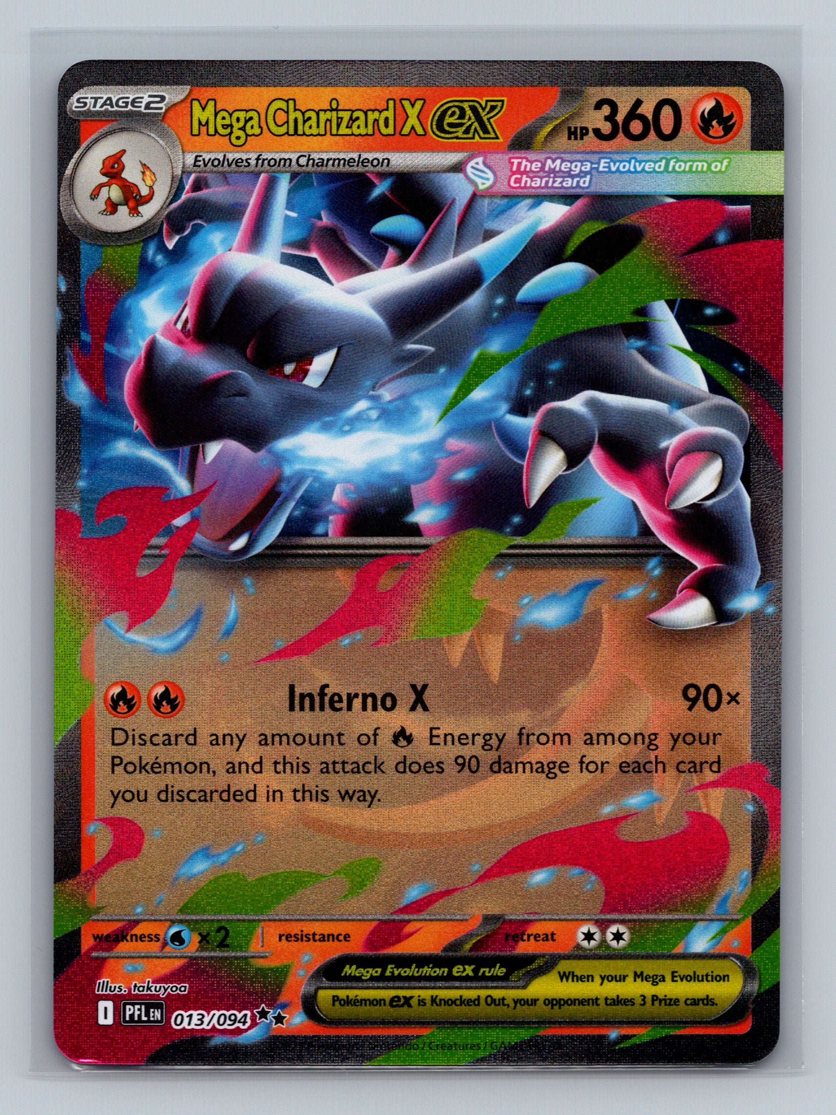 Mega Charizard X ex - 013/094
