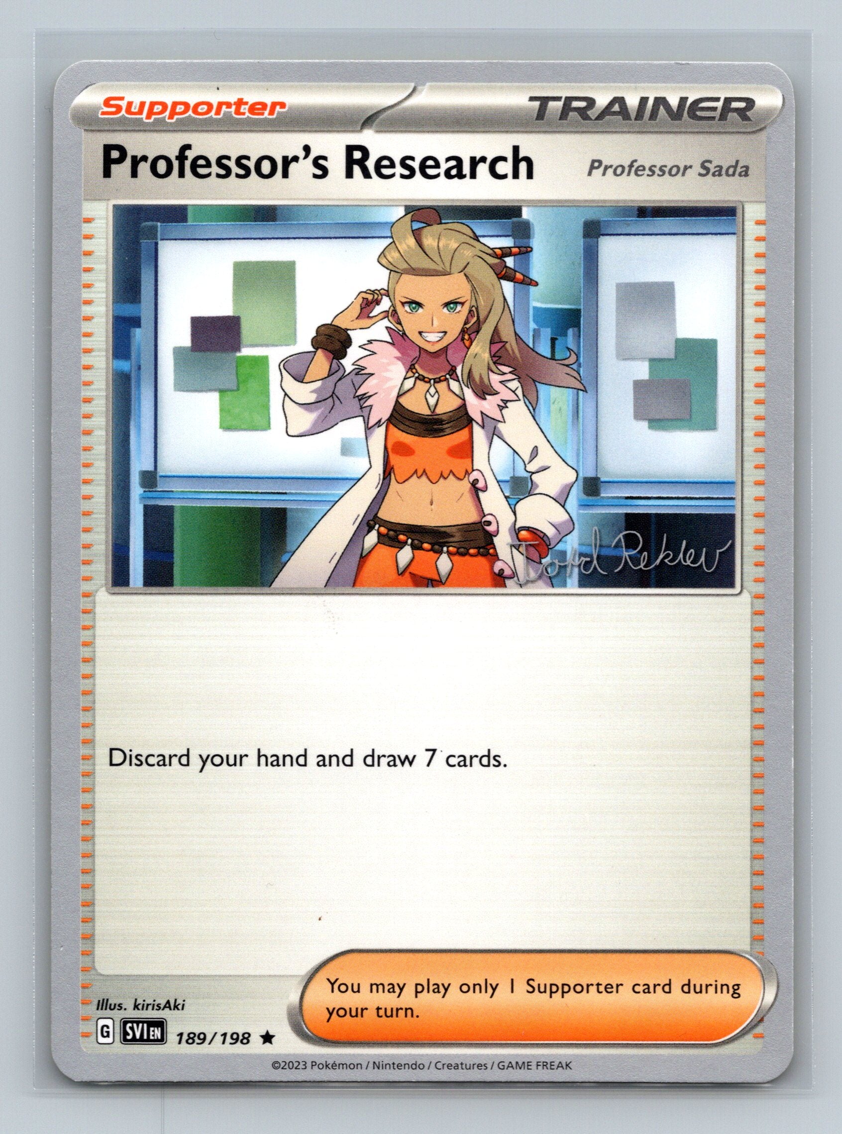 Professor's Research - 2023 (Tord Reklev)