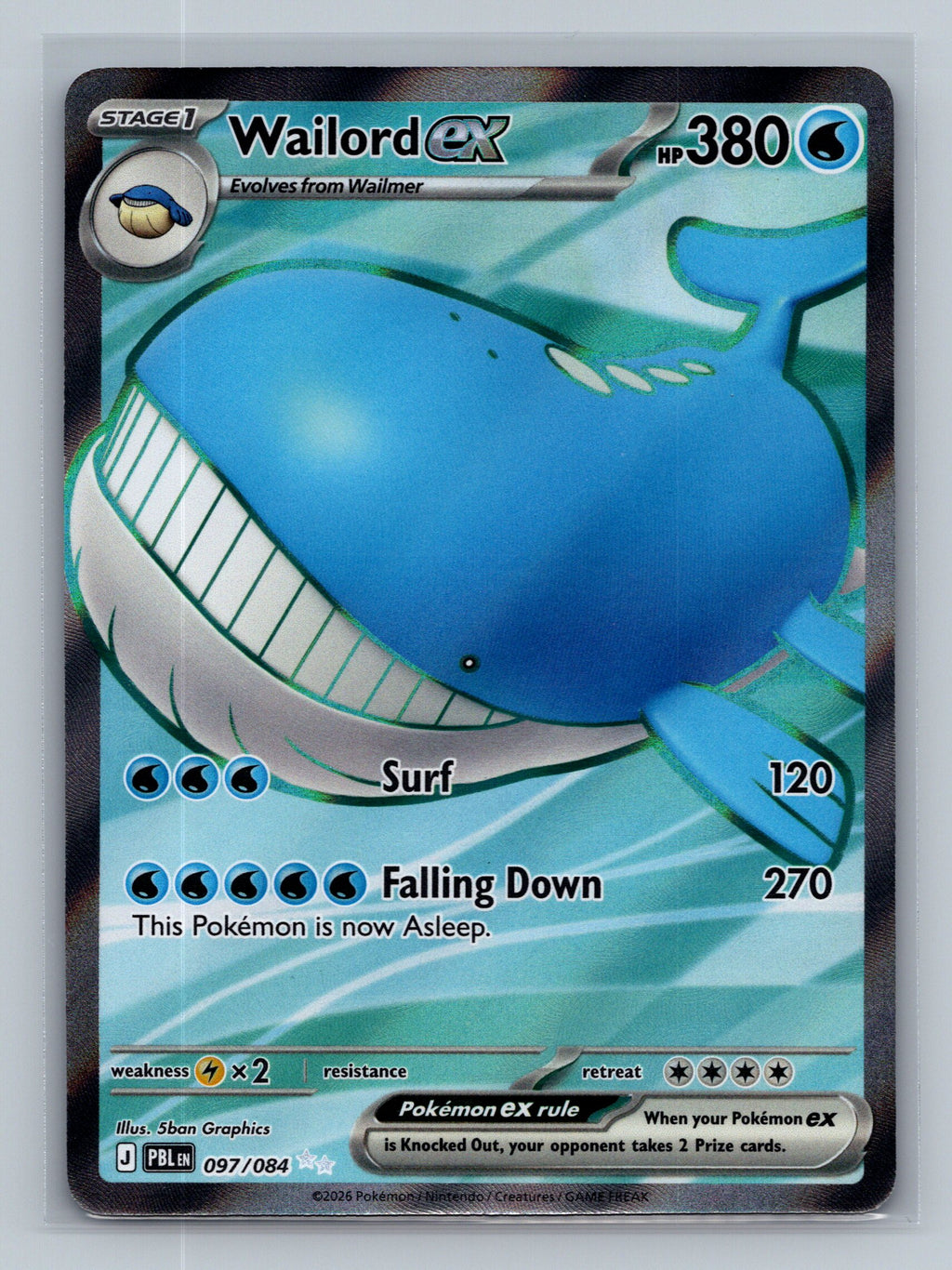 Wailord ex - 097/084