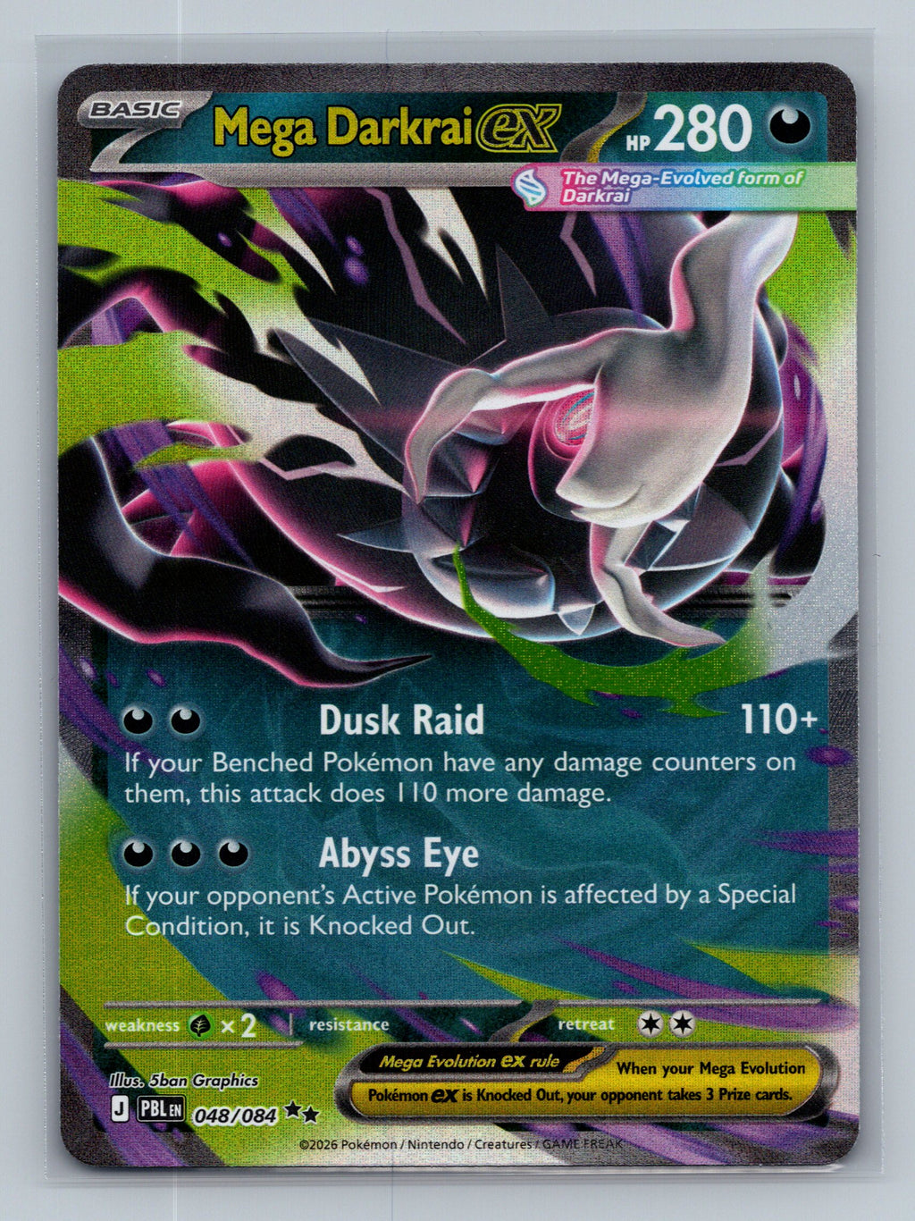 Mega Darkrai ex - 048/084