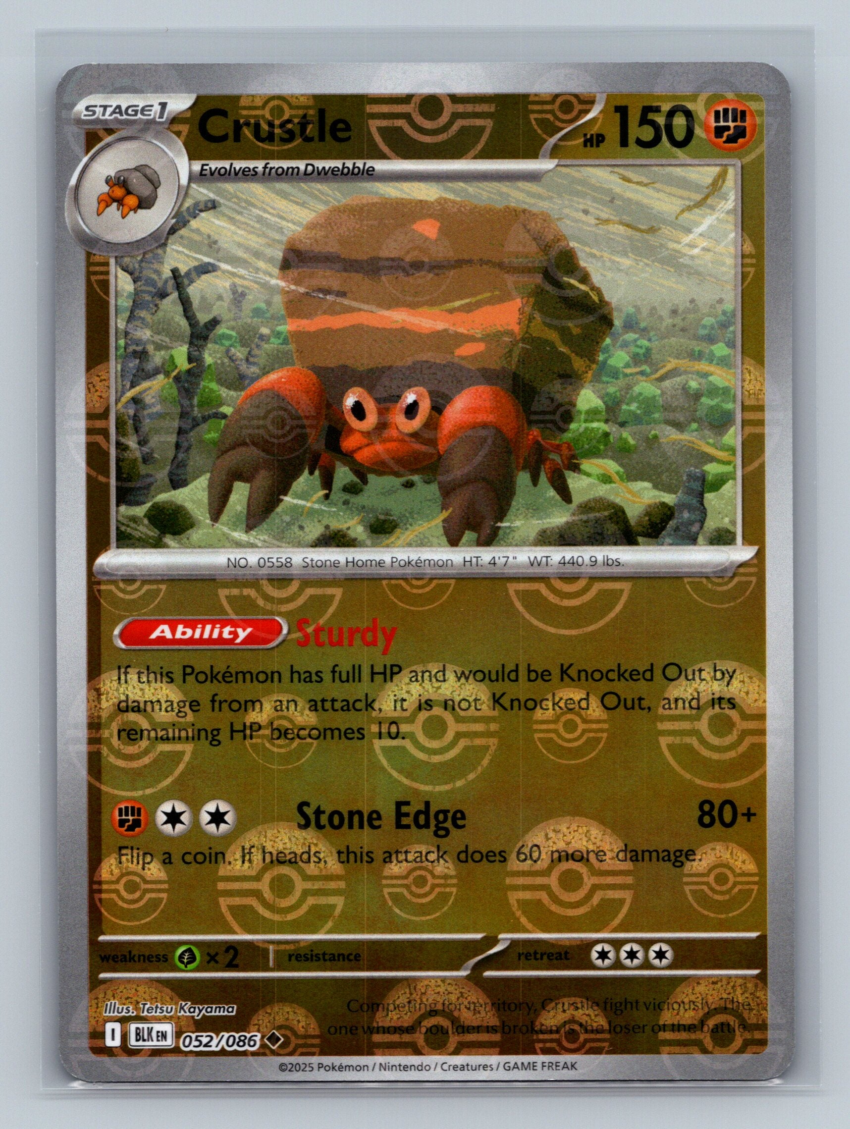 Crustle (Poke Ball Pattern)