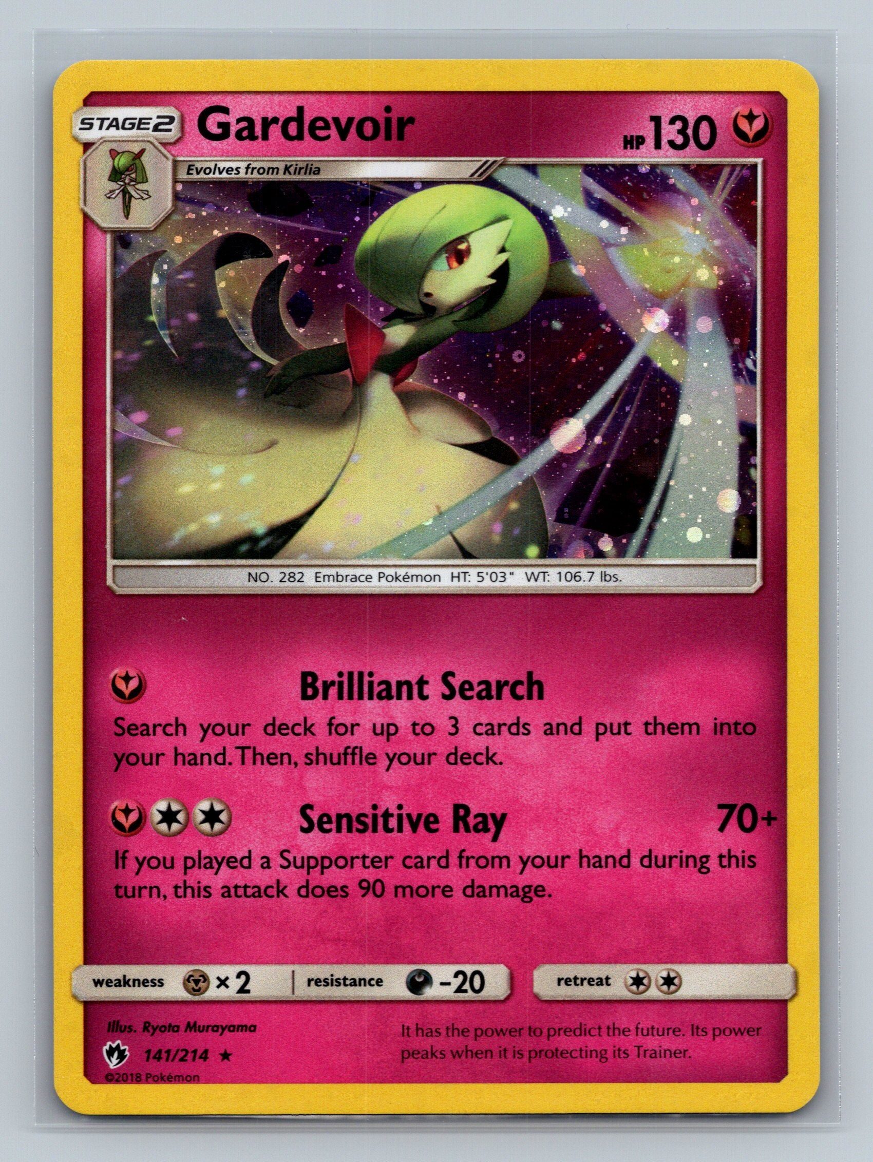 Gardevoir - 141/214 (Cosmos Holo)