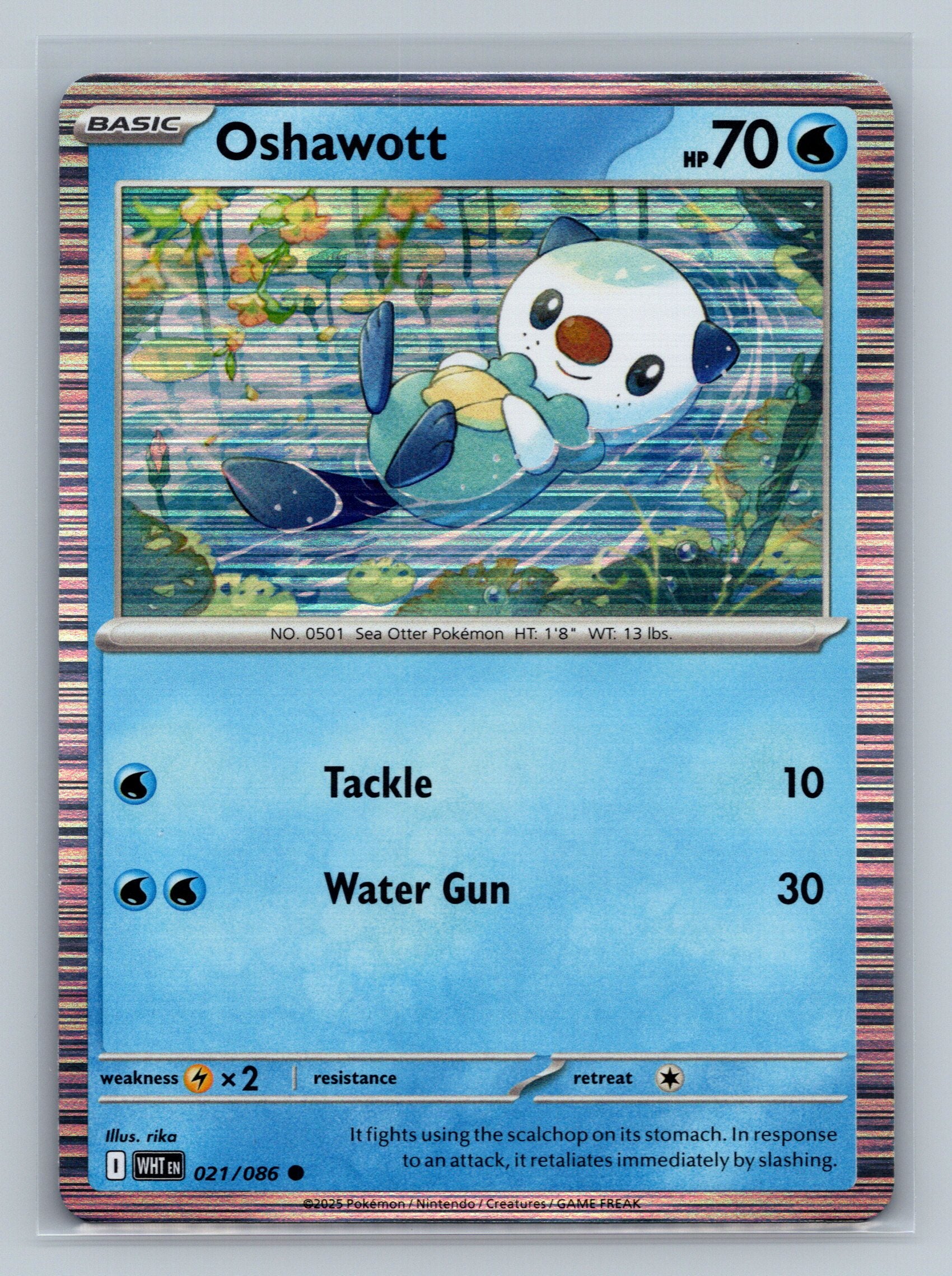 Oshawott - 021/086 (Unova Poster Collection)