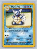 Wartortle 042/102 BS Pokemon Card English Normal Damaged