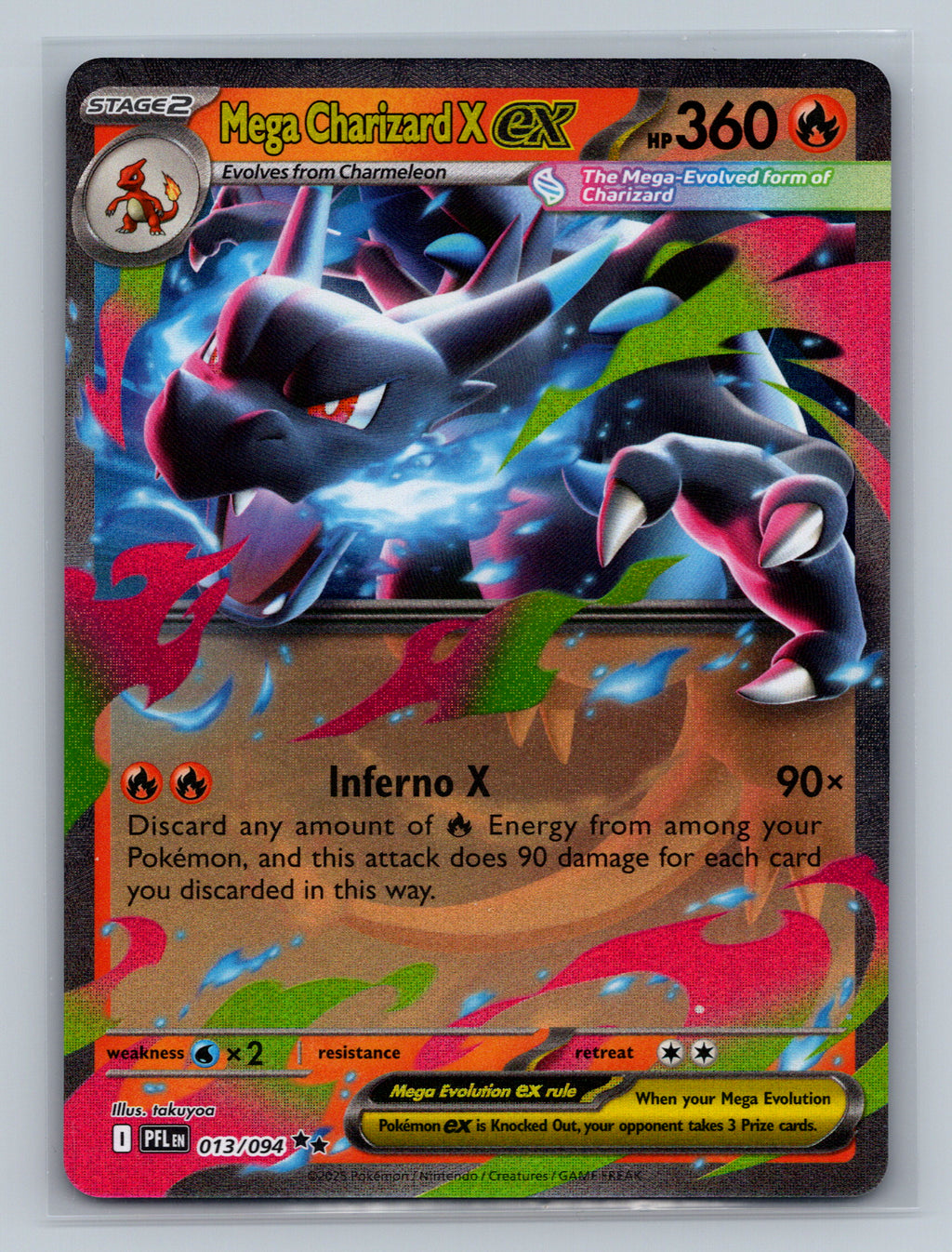 Mega Charizard X ex - 013/094