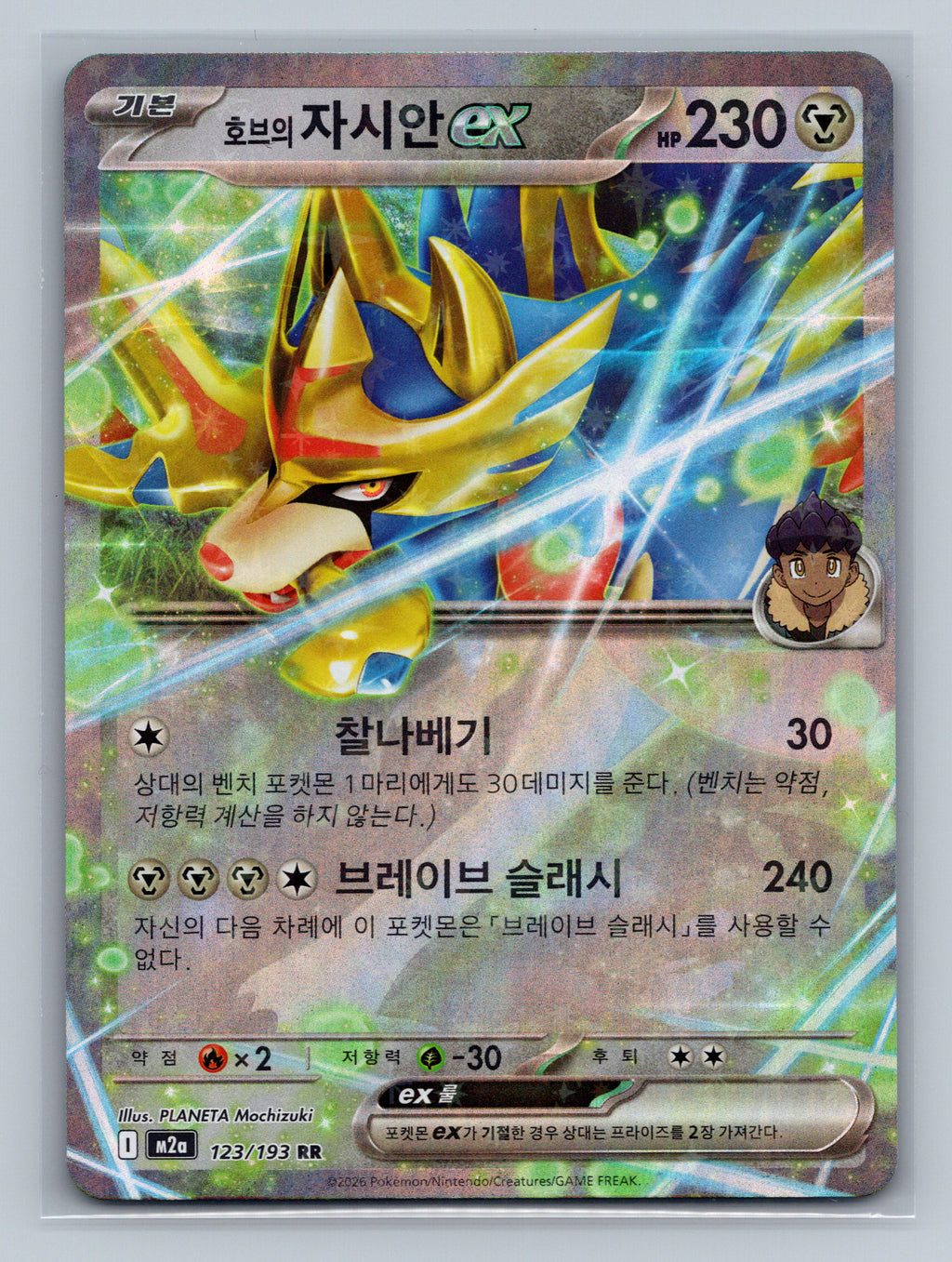 Hop's Zacian ex - 123