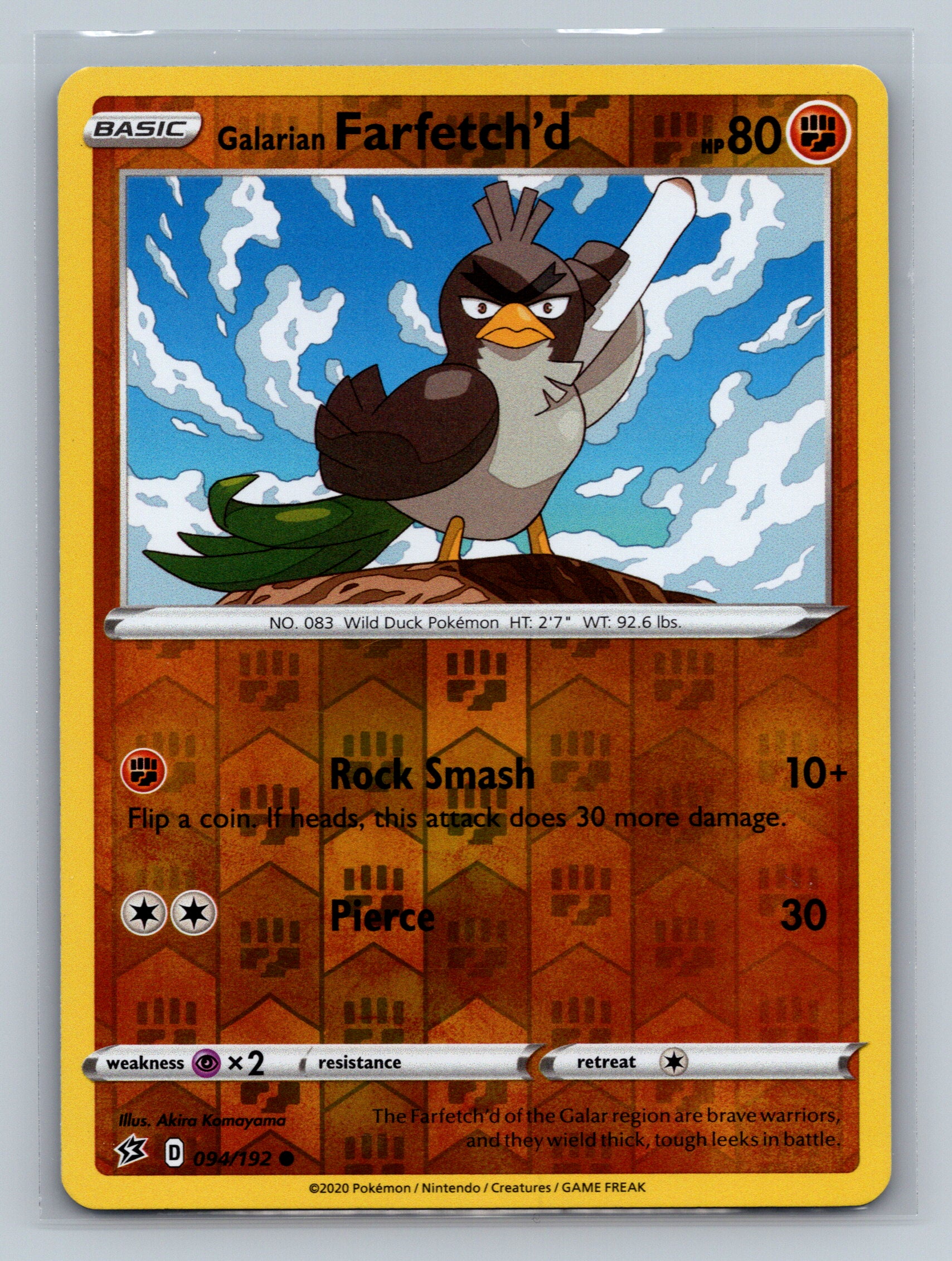 Galarian Farfetch'd
