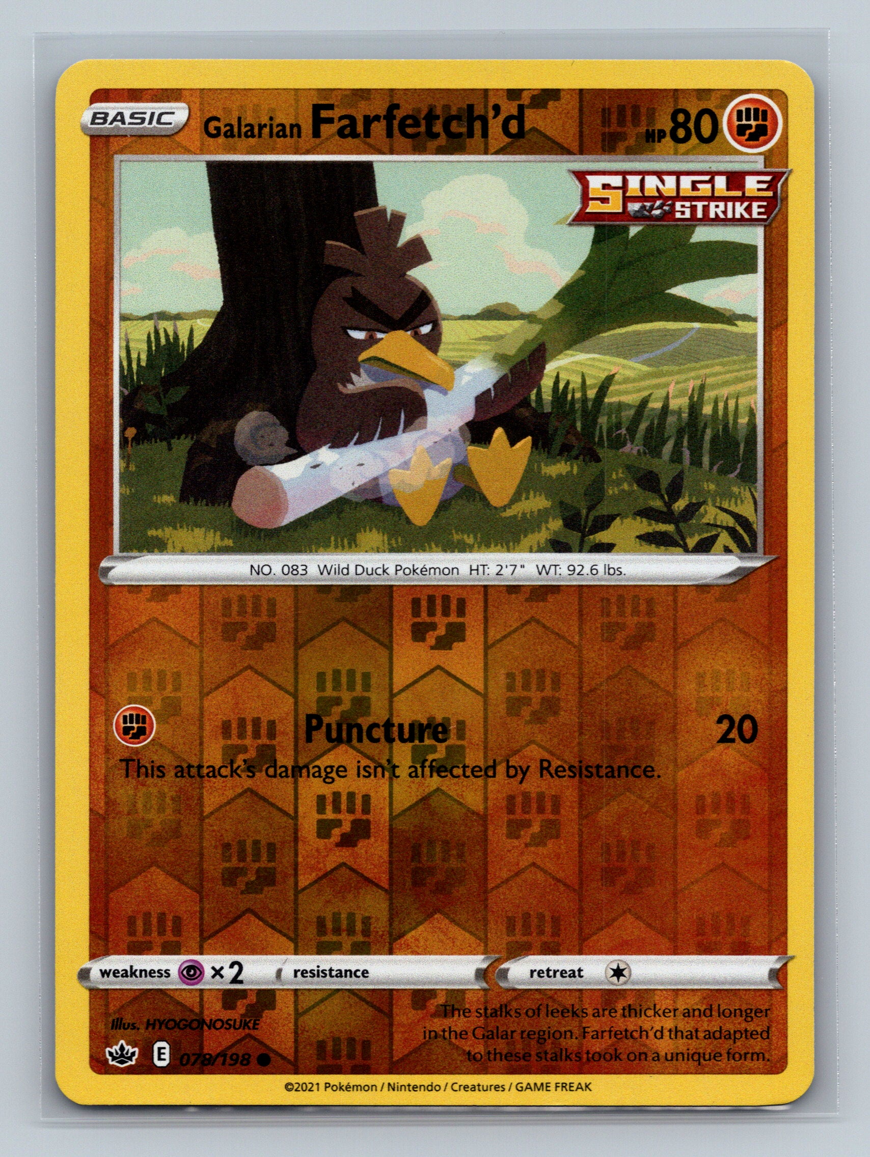 Galarian Farfetch'd