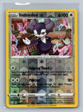 Indeedee 056/072 SHF Pokemon Card English Reverse Holofoil Lightly Played