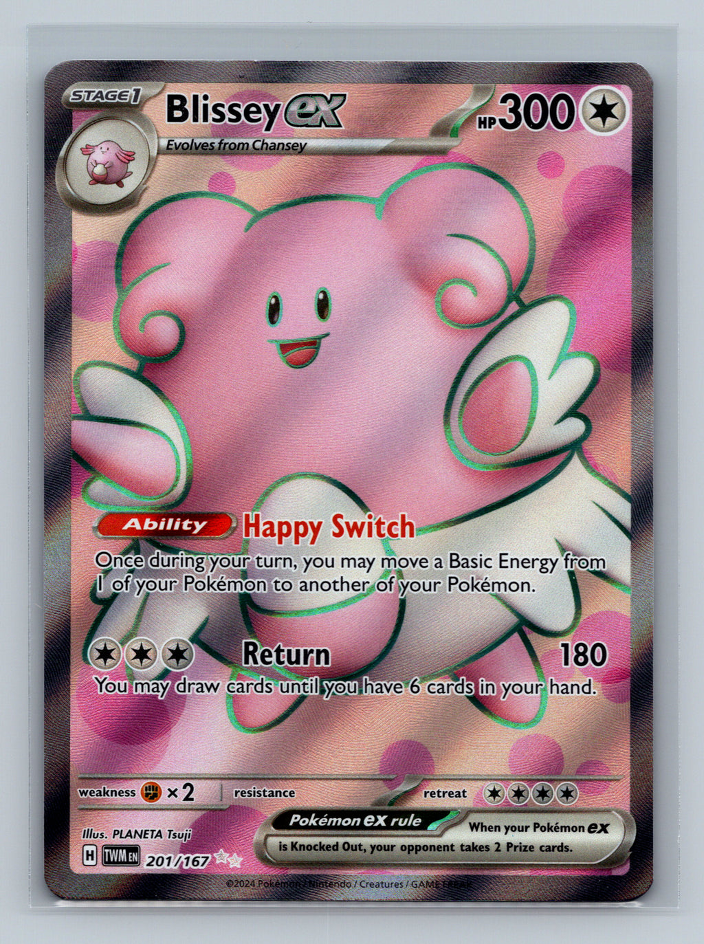 Blissey ex - 201/167
