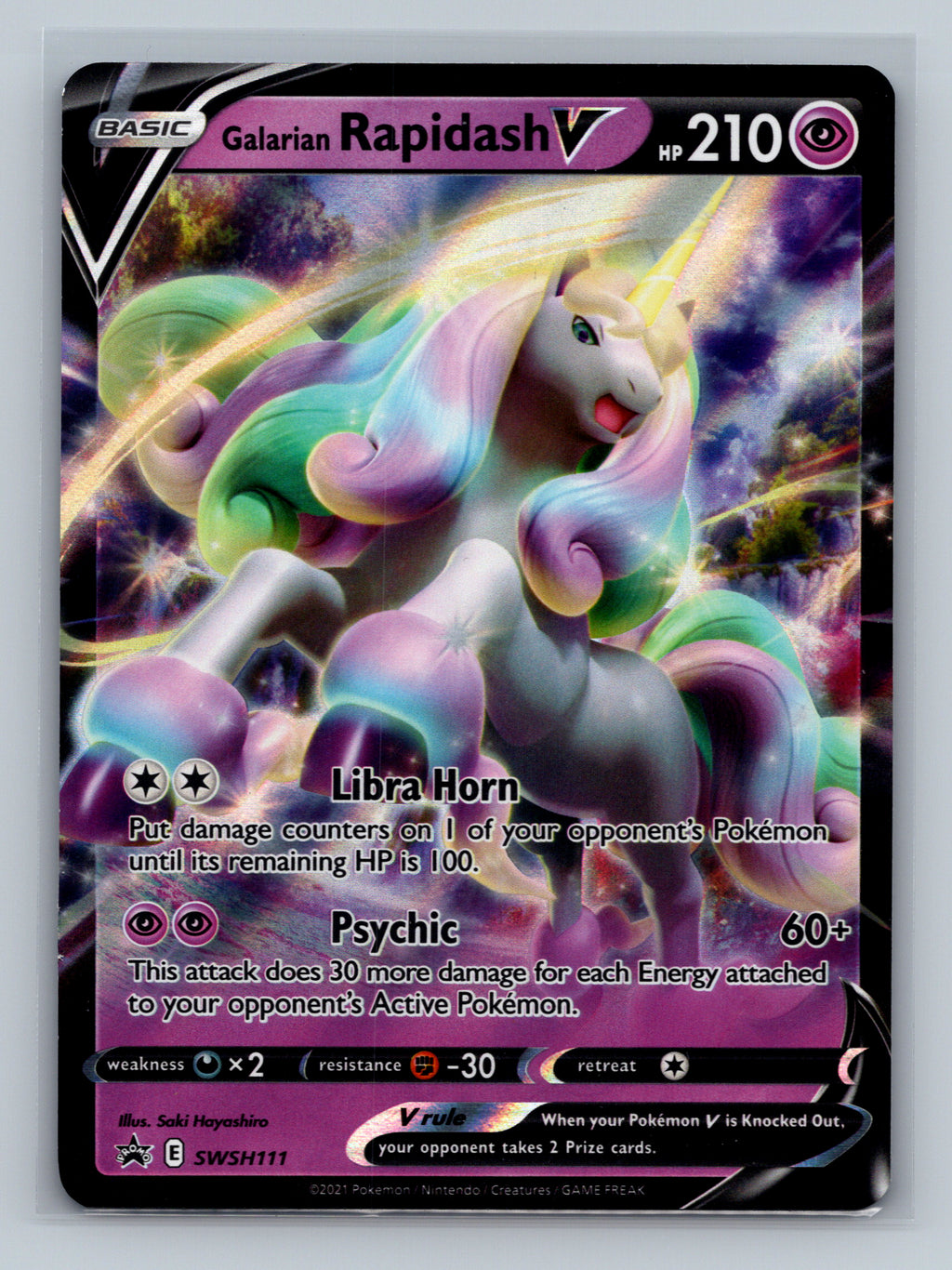 Galarian Rapidash V - SWSH111
