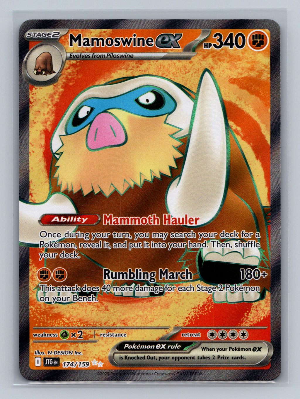 Mamoswine ex - 174/159