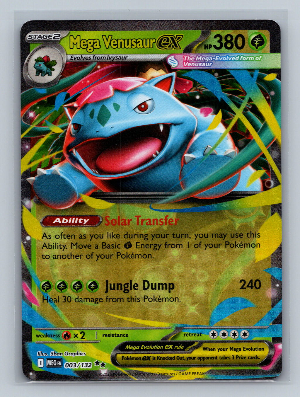 Mega Venusaur ex - 003/132
