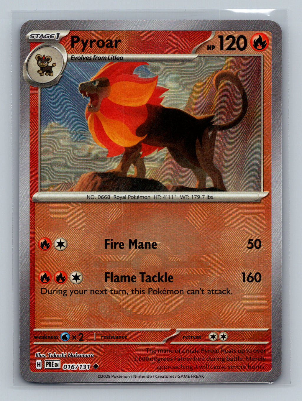 Pyroar (Poke Ball Pattern)