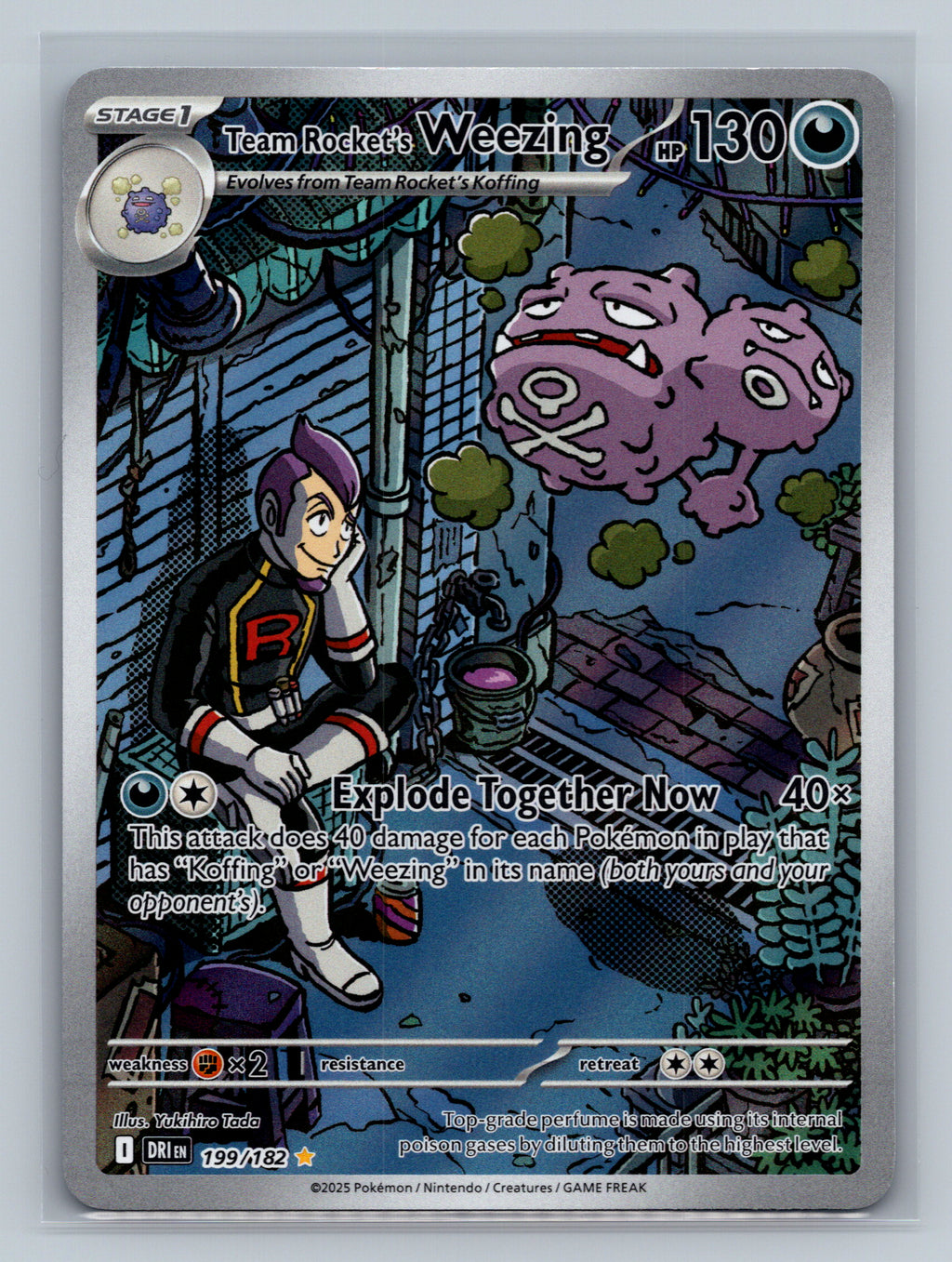 Team Rocket's Weezing - 199/182