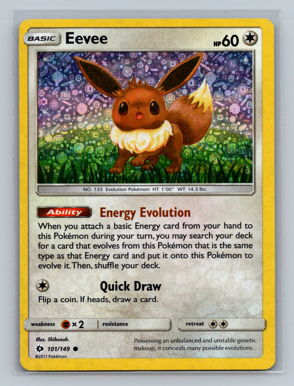 Eevee - 101/149 (General Mills Promo)